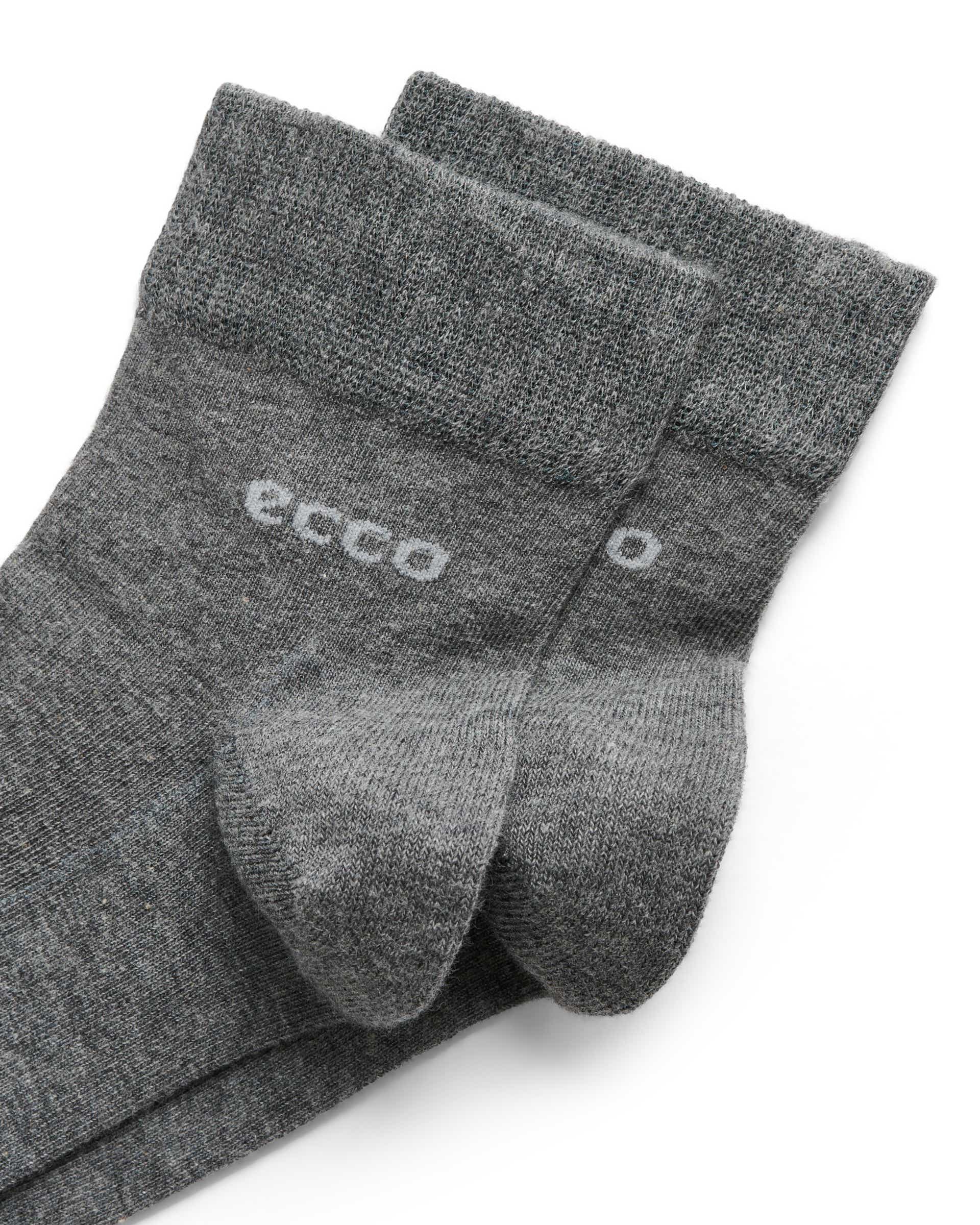 ECCO® Longlife Ankelstrumpor unisex - Grå - Detail-1