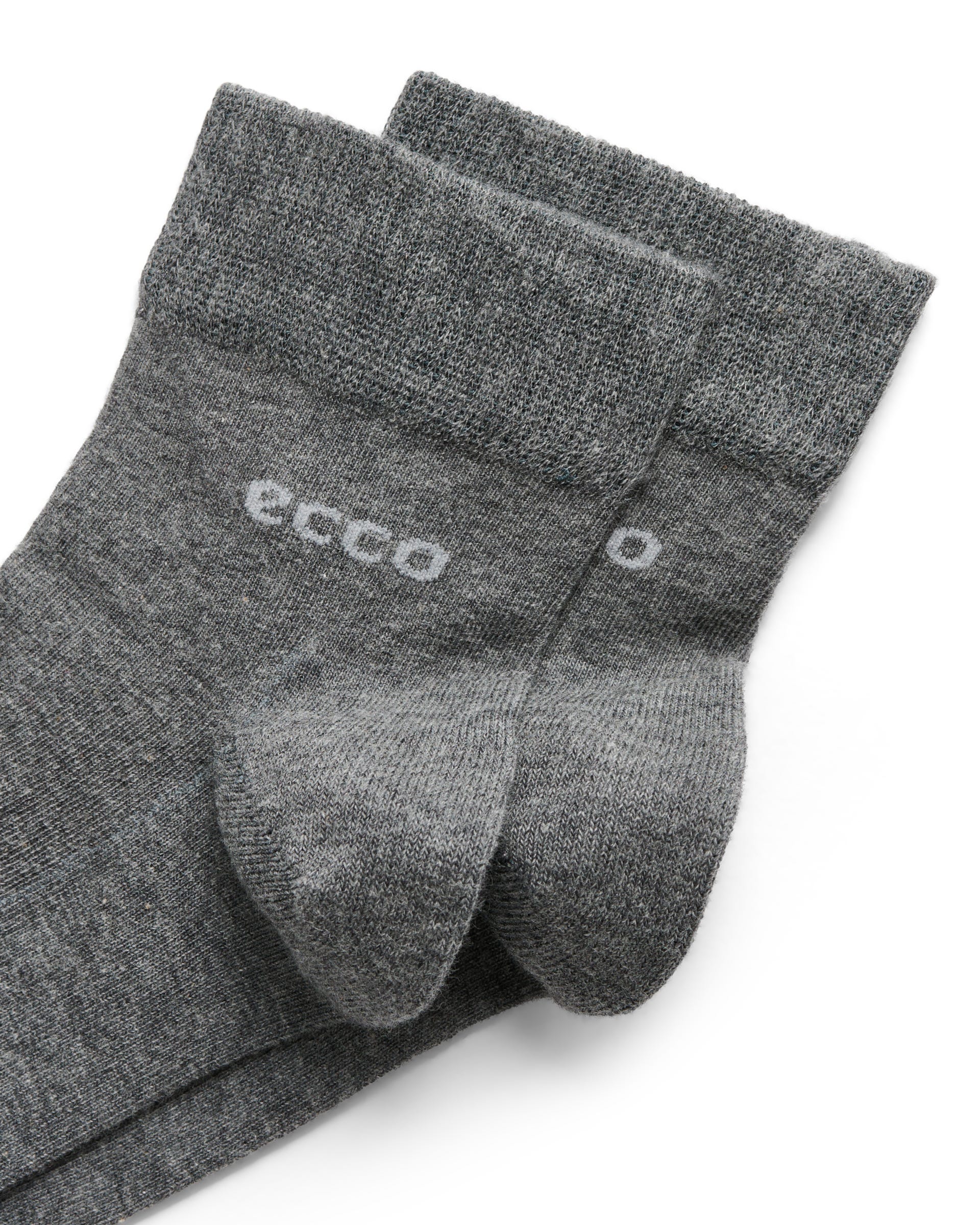 ECCO® Longlife Ankelstrumpor unisex - Grå - Detail-1