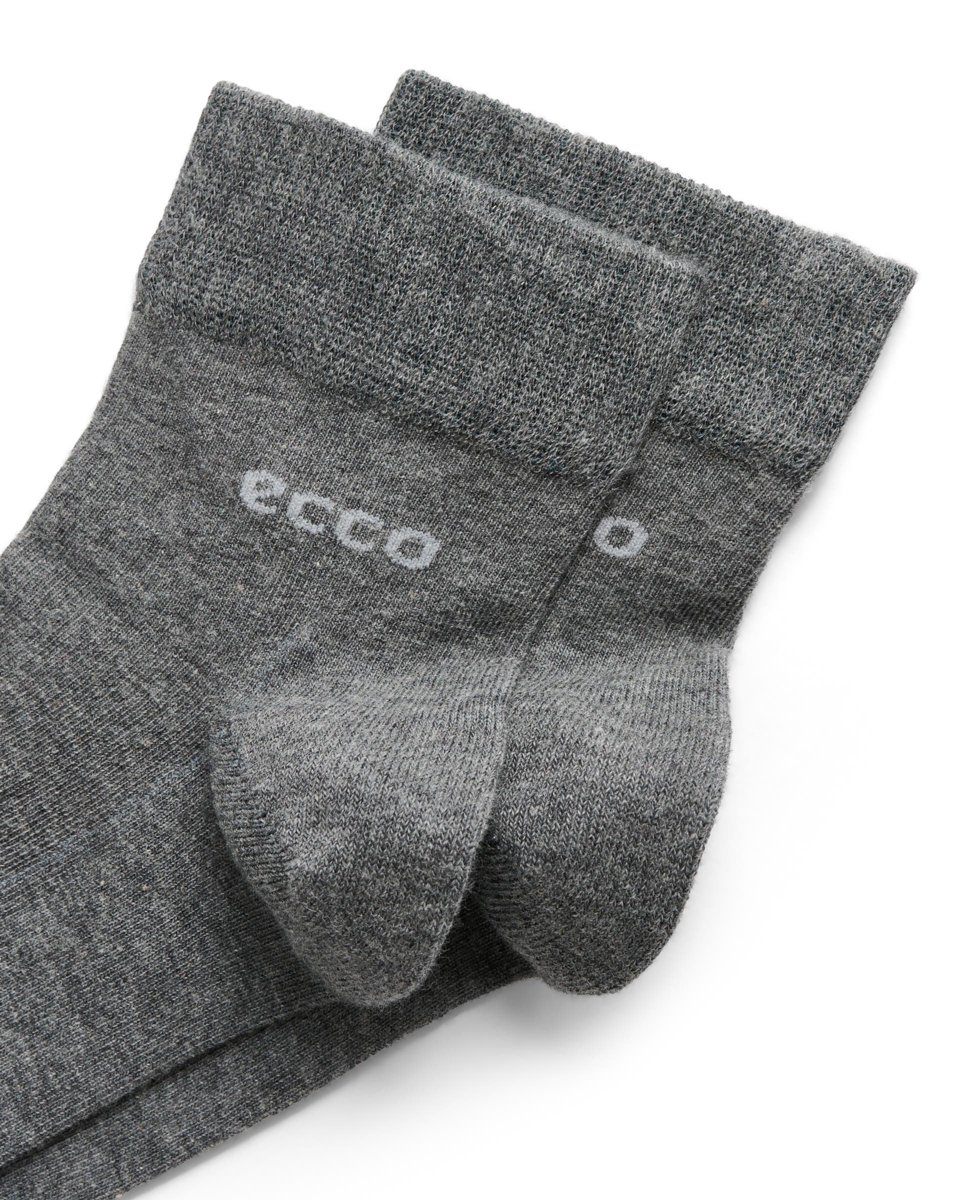 ECCO® Longlife Ankelstrumpor unisex - Grå - Detail-1