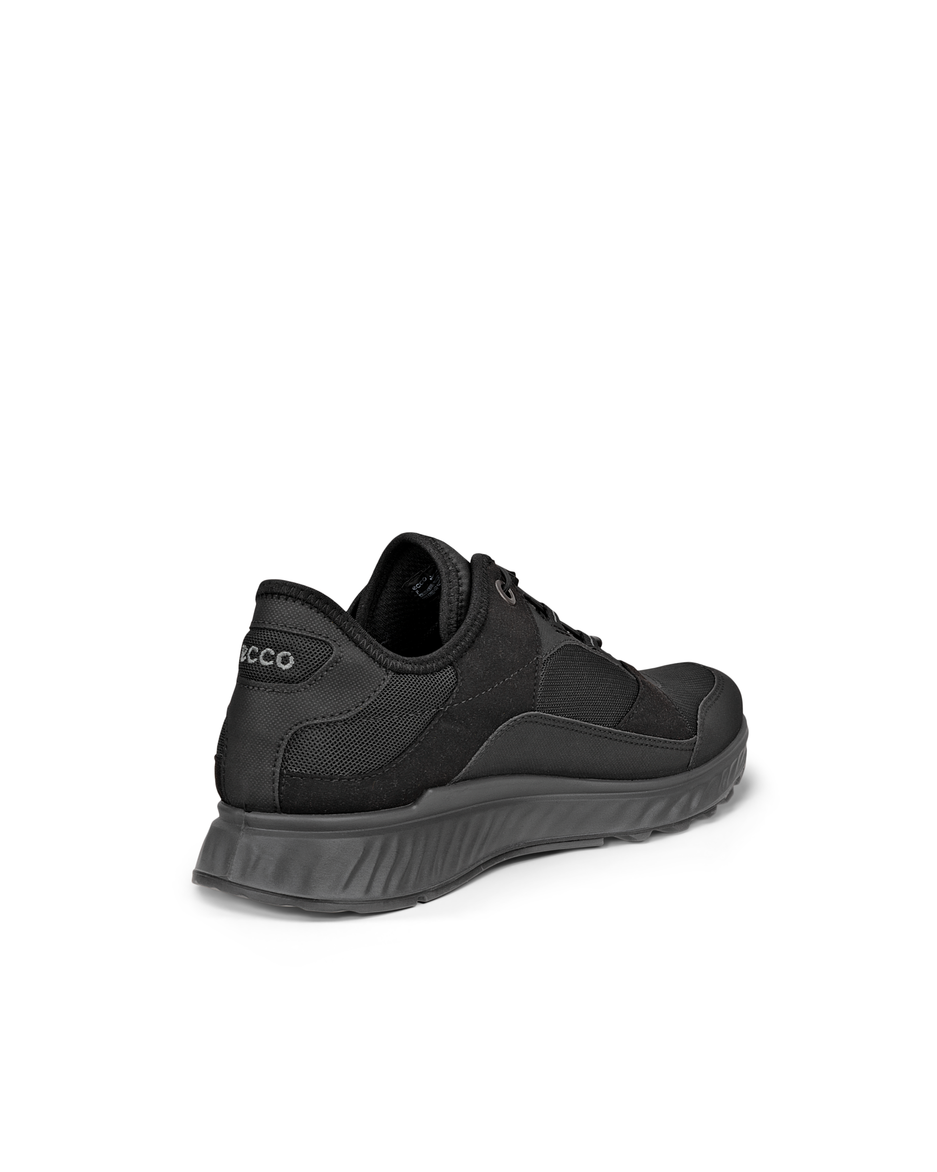 ECCO® Exostride Heren Gore-Tex sneaker - Zwart - Back