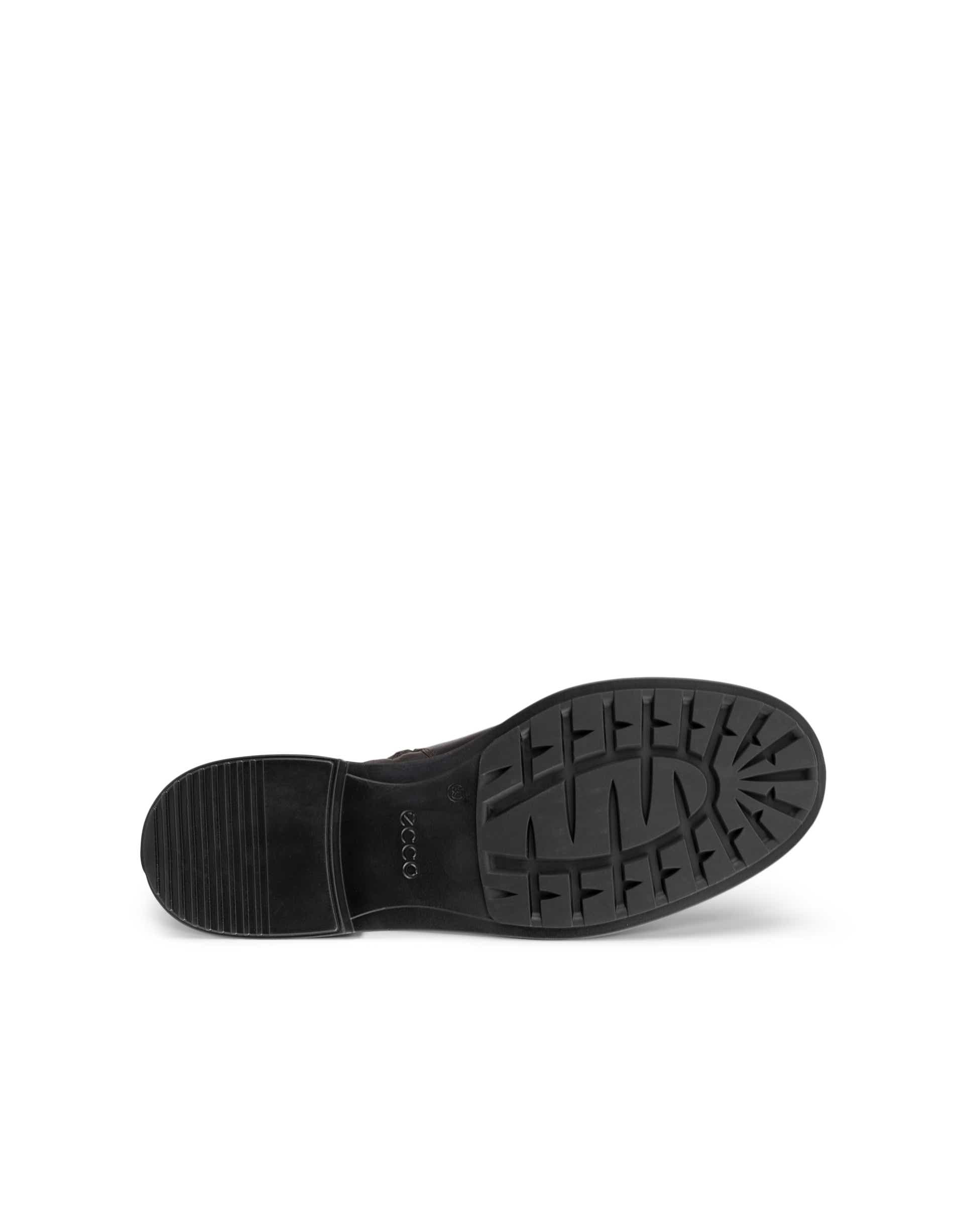 ECCO Metropole Amsterdam ウィメンズ レザーミッドカットブーツ - ブラウン - Sole