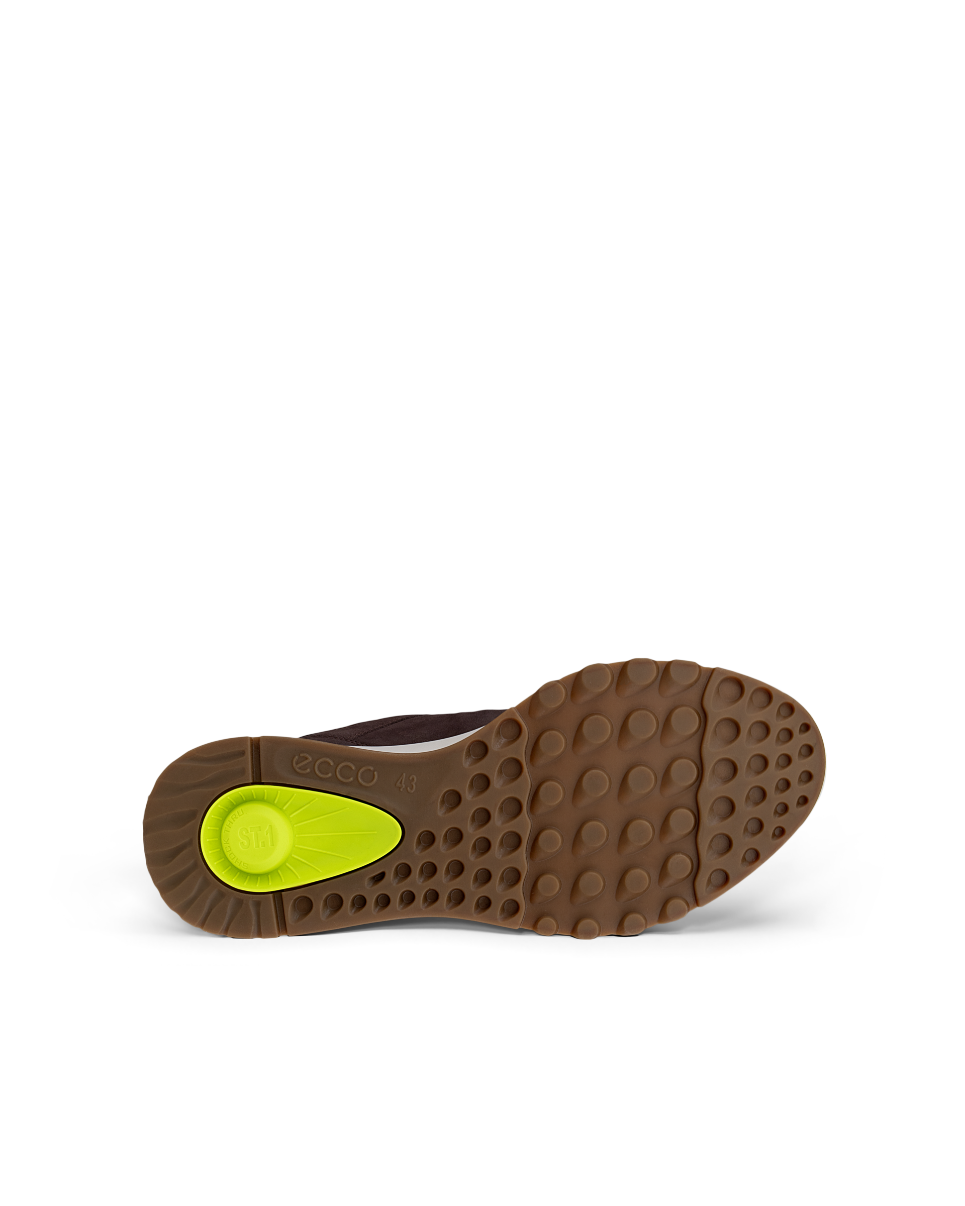 Zapatillas de montaña de nobuk Gore-Tex ECCO® Exostride para hombre - Marrón - Sole