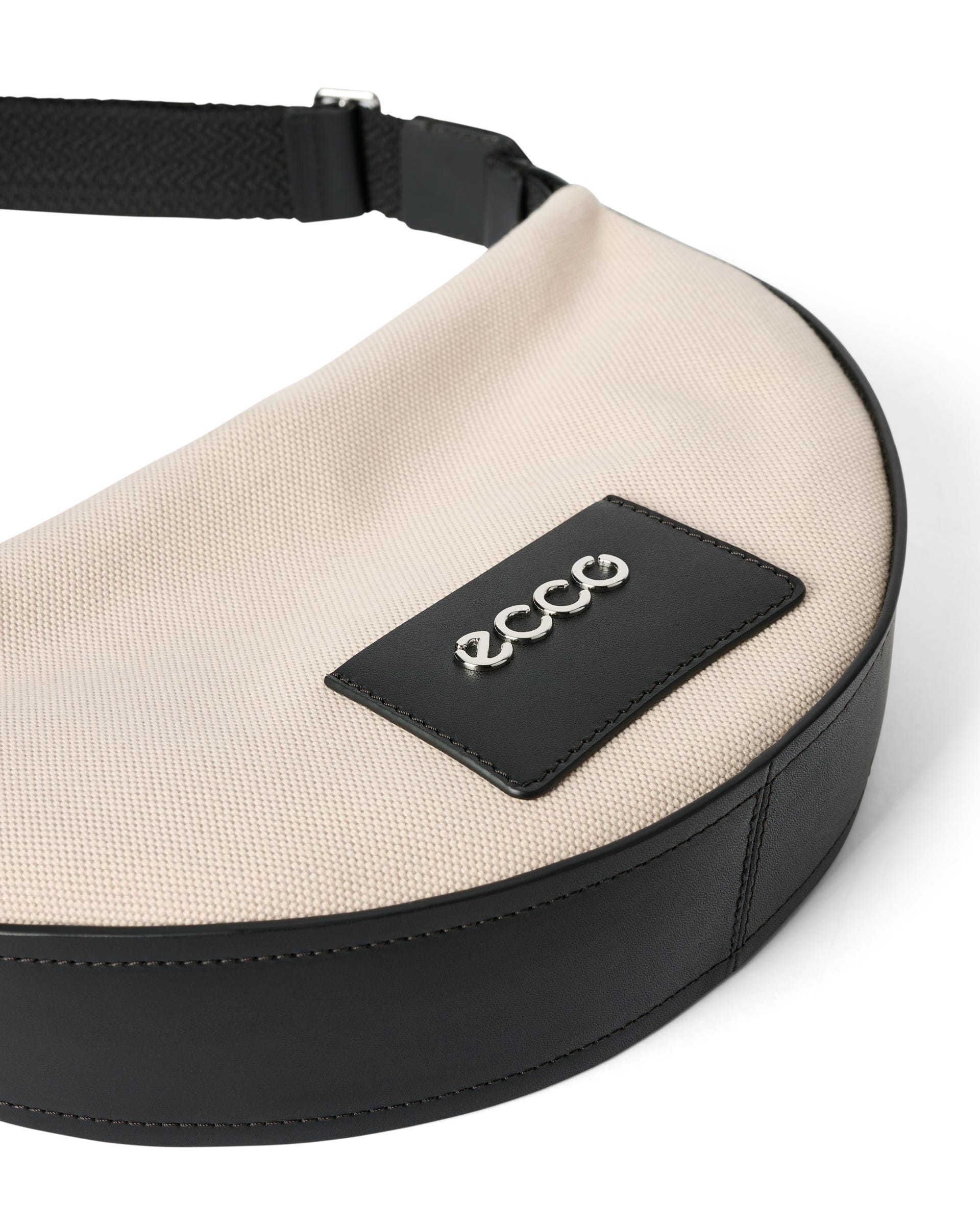 ECCO® Fortune Hobo-Tasche aus Leder - Beige - Detail-2