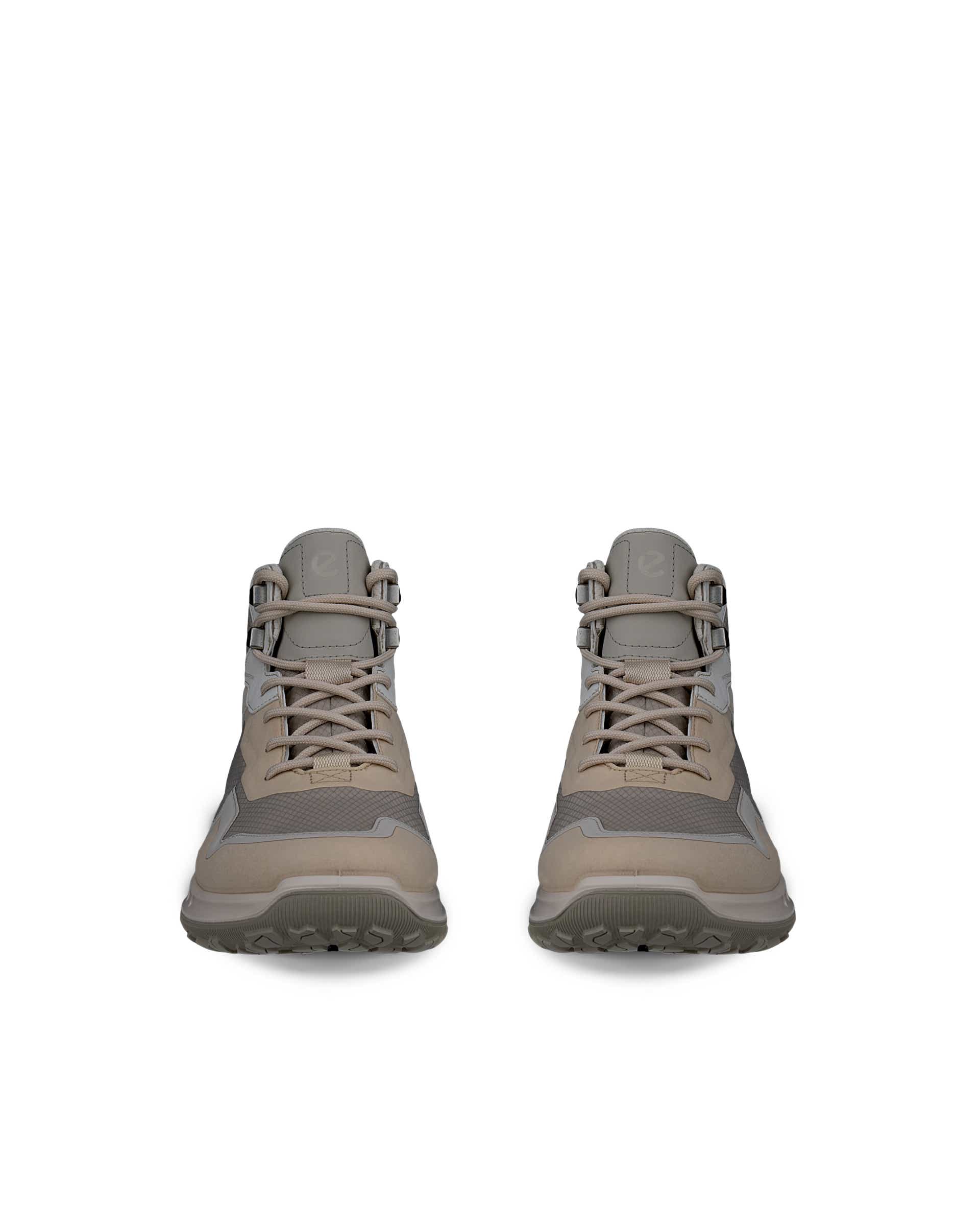 Women's ECCO® ULT-TRN Lace-Up Boot - Beige - Front pair