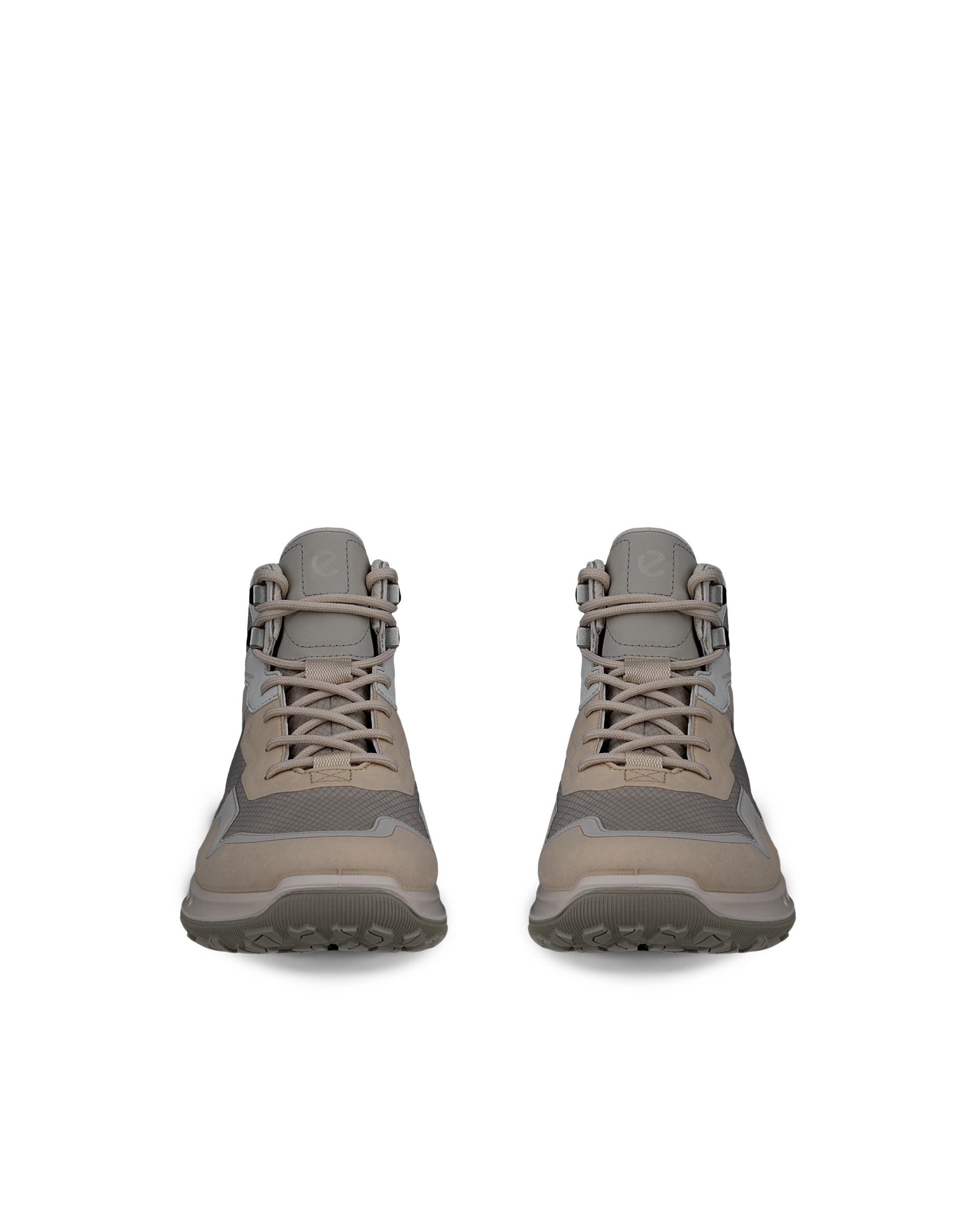 Women's ECCO® ULT-TRN Lace-Up Boot - Beige - Front pair