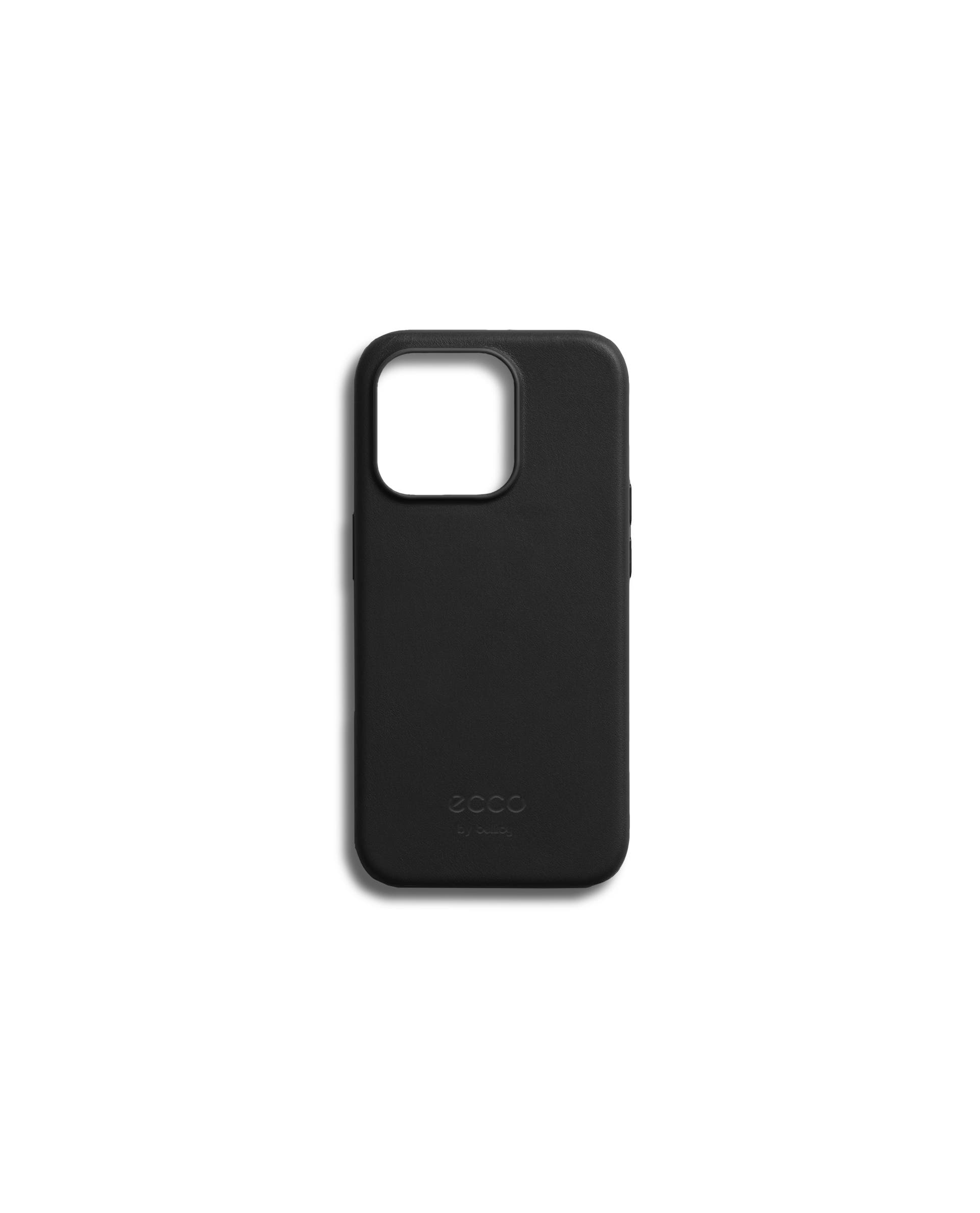 ECCO X Bellroy Phone Case 15 Pro Max レザースマホケース - ブラック - Main