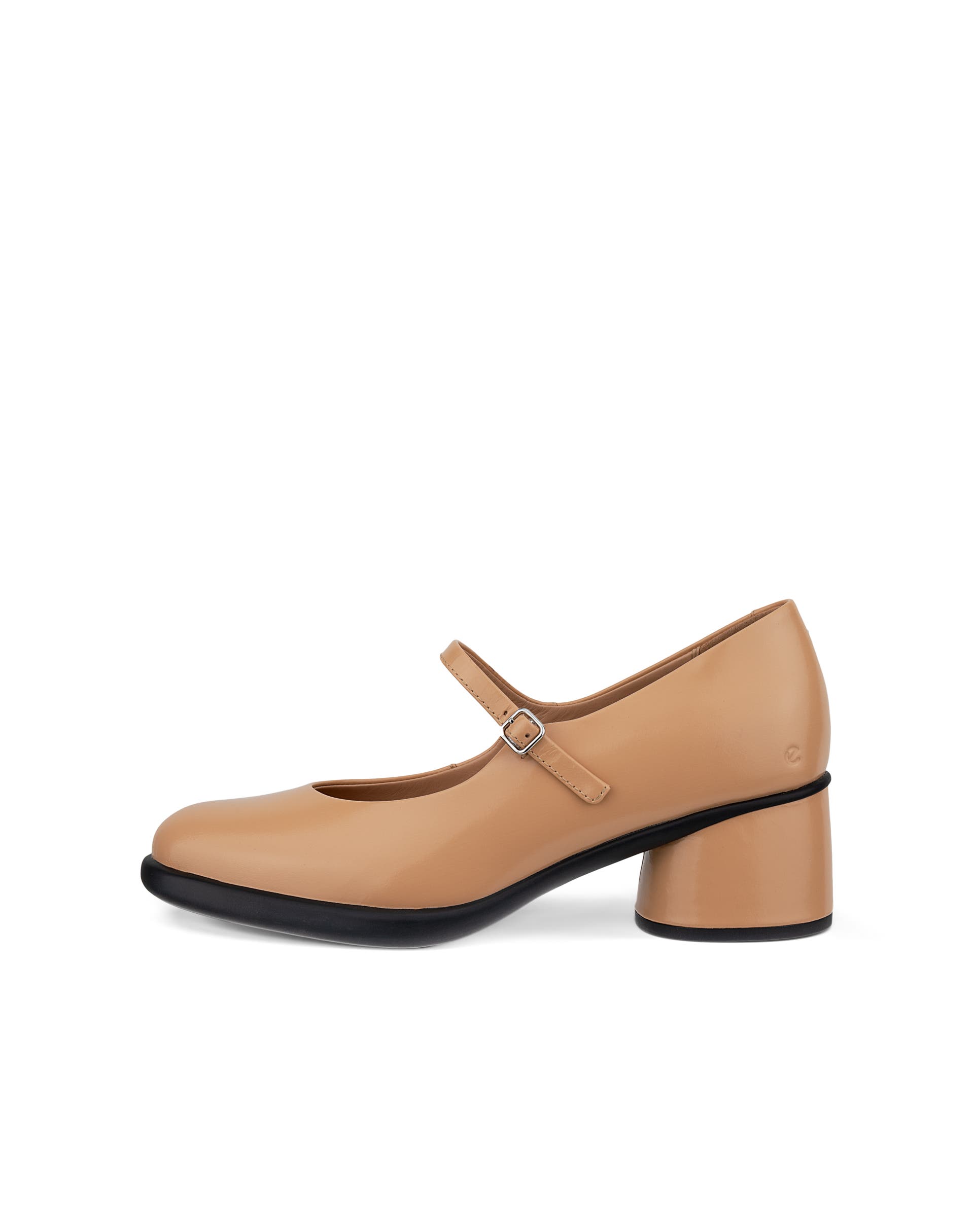 ECCO® Sculpted LX 35 Damen Lederpumps mit Blockabsatz - Braun - Outside