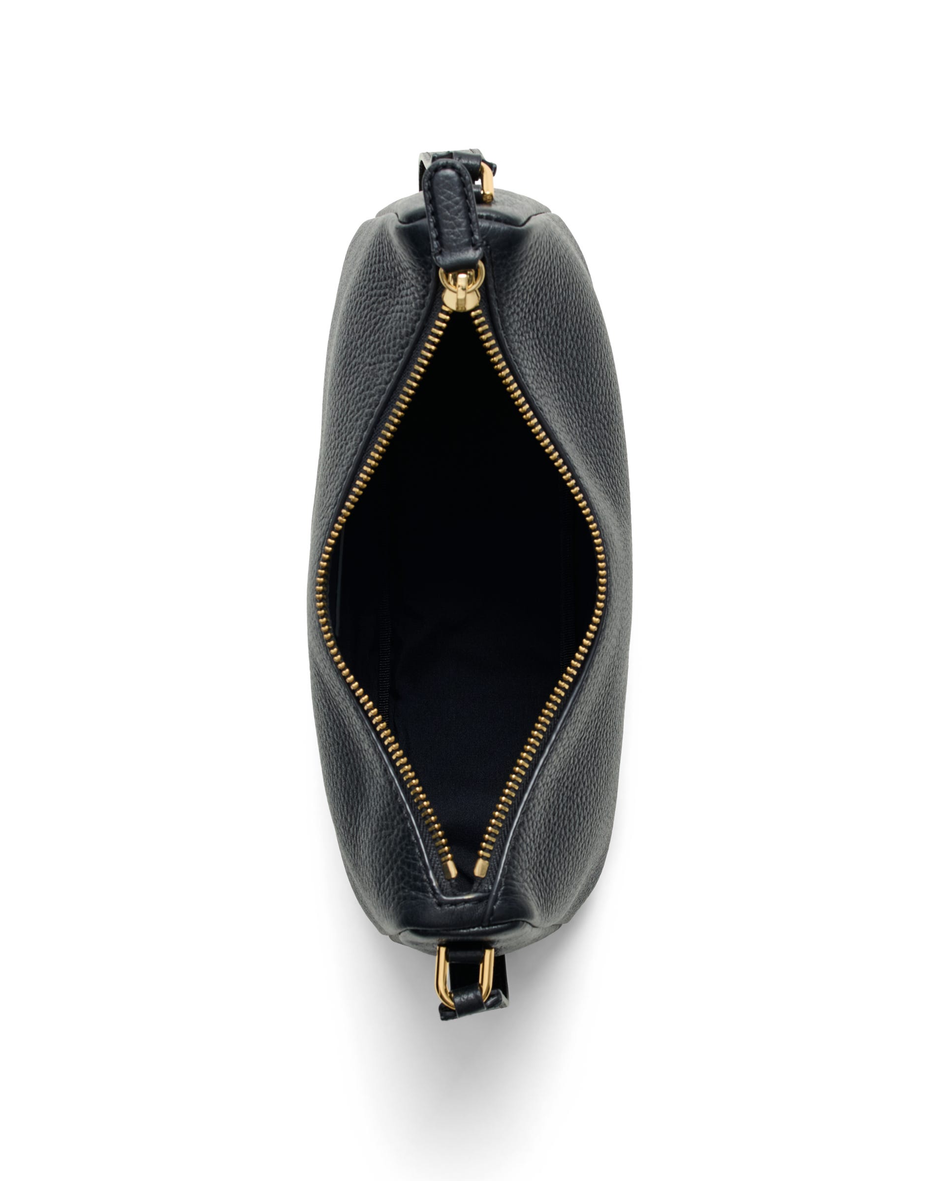 ECCO® Essential skuldertaske i læder - Sort - Birdeye