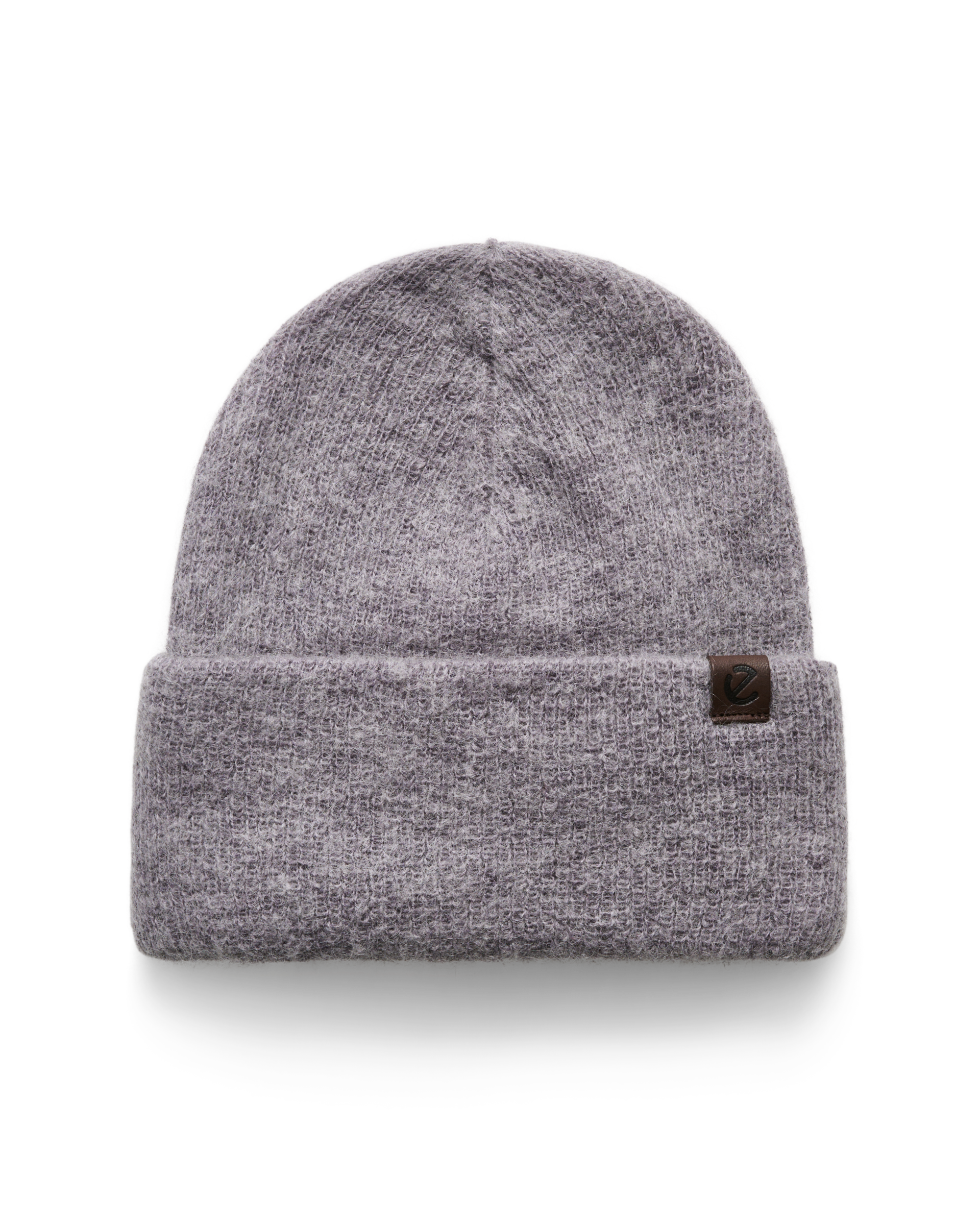 ECCO Women Fluffy Beanie - Damen Mütze - Grau