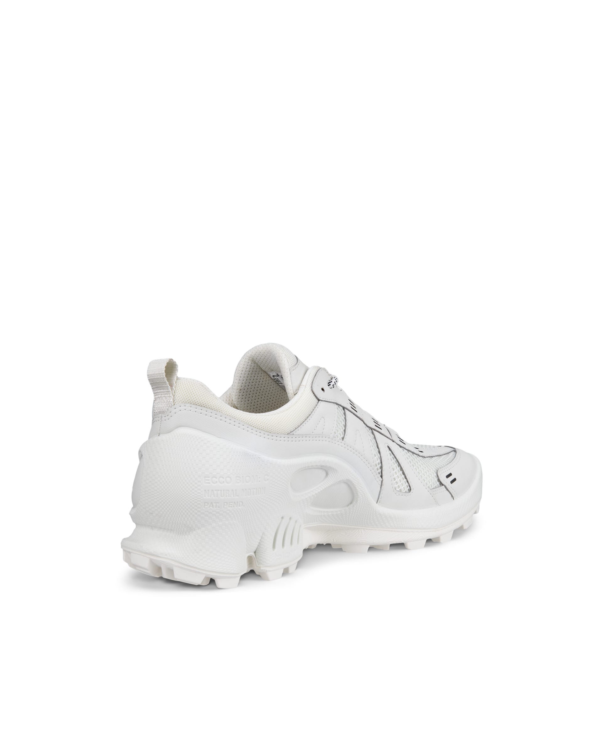 ECCO® Biom C-Trail baskets de plein air en toile pour homme - Blanc - Back