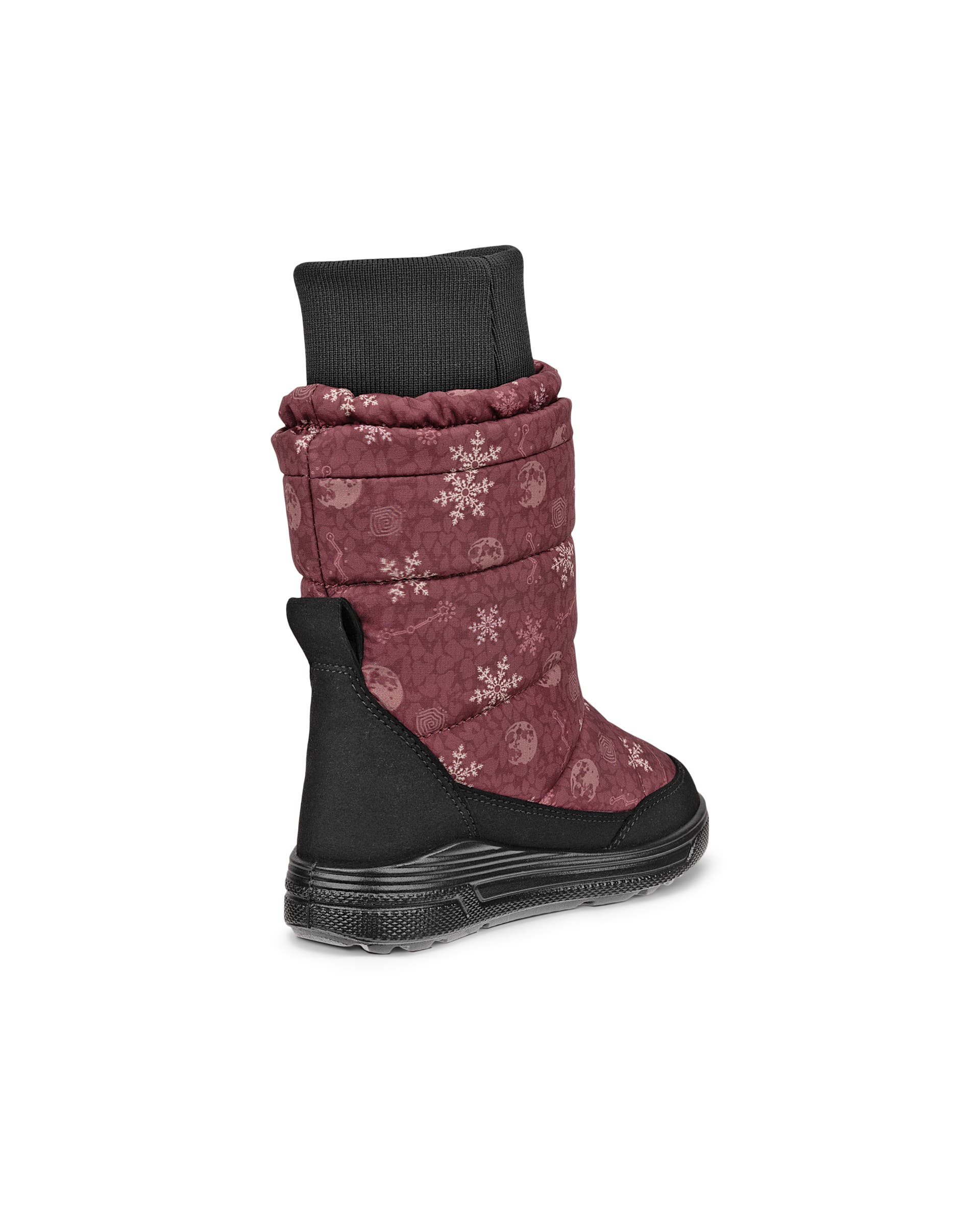 ECCO® URBAN SNOWBOARDER Kinder Wasserdichte Winterstiefel aus Textil - Mehrfarbig - Back