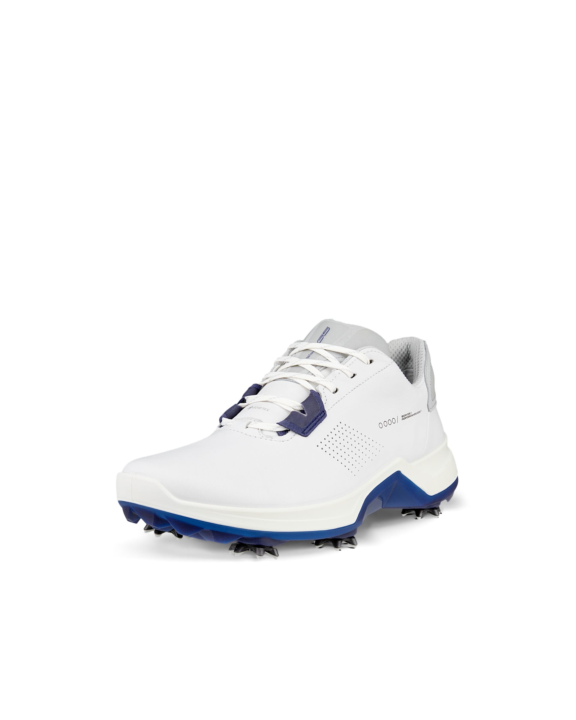 ECCO Golf BIOM G5 メンズ レザーGore-Texゴルフスパイク | ホワイト