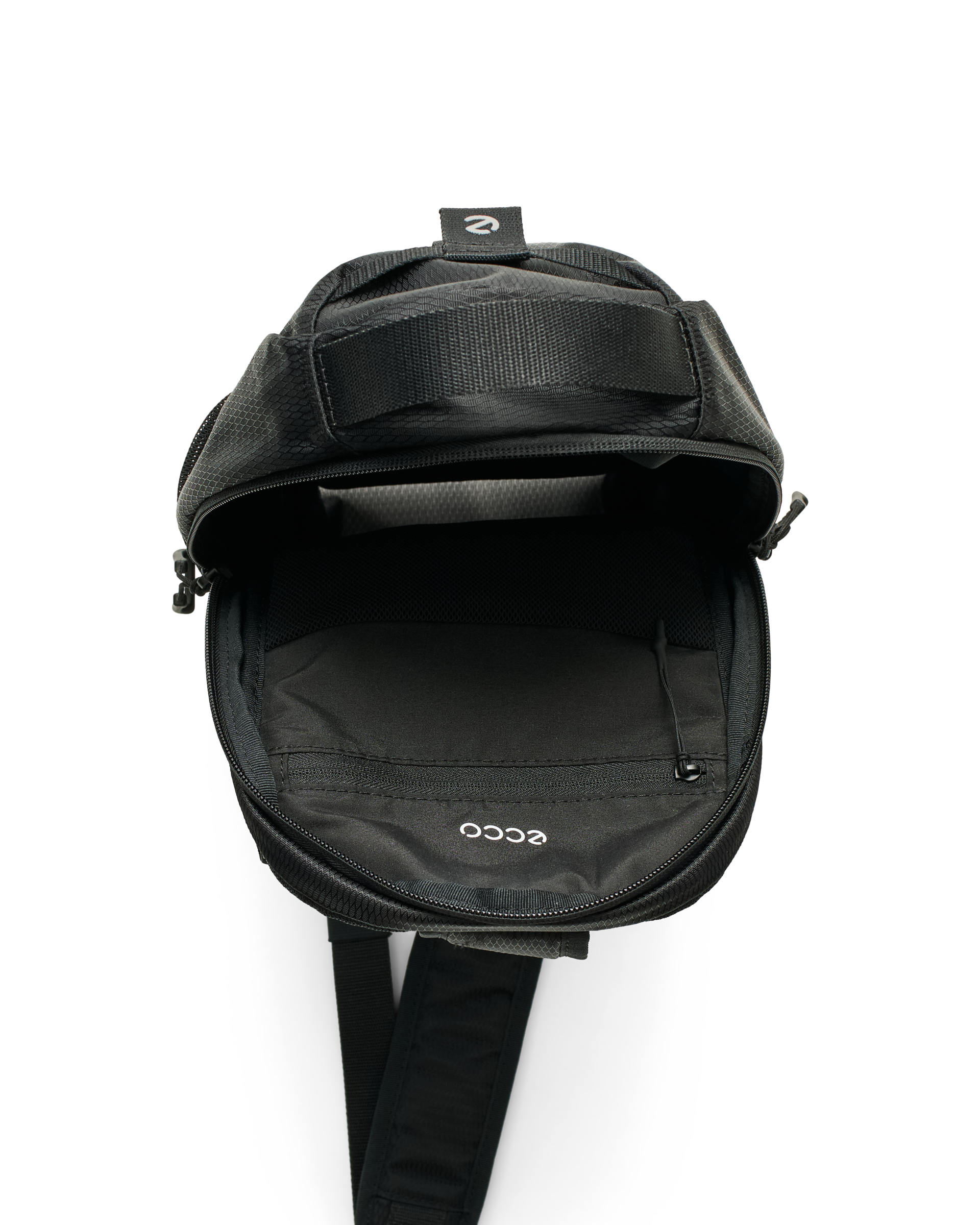 ECCO City Pack Sling Bag — Black