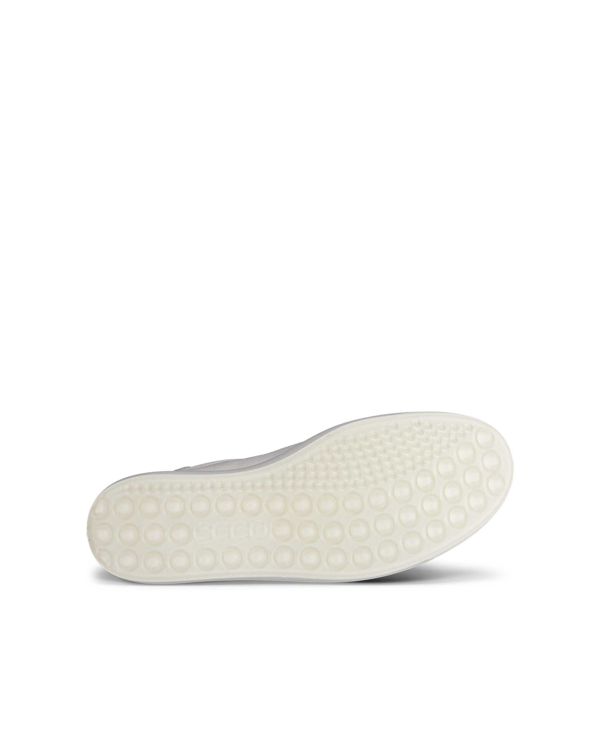 ECCO® SOFT 7 dames leren sneaker - Wit - Sole