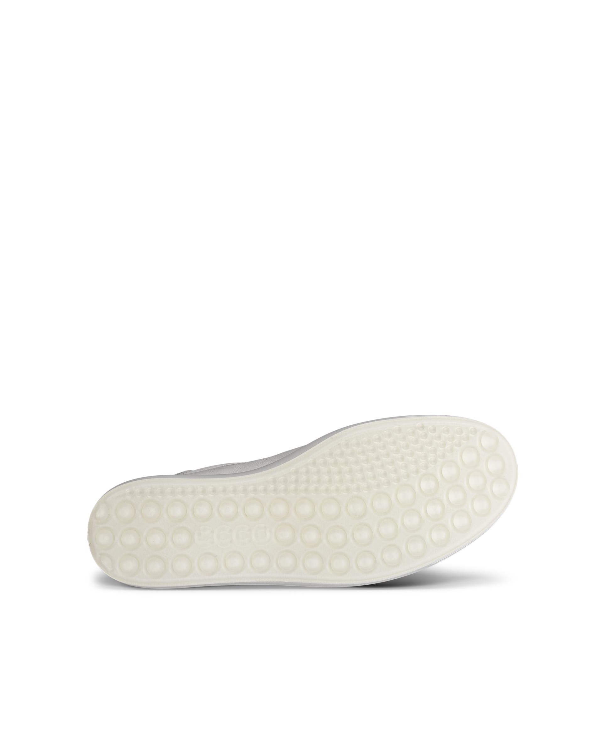 ECCO® SOFT 7 dames leren sneaker - Wit - Sole