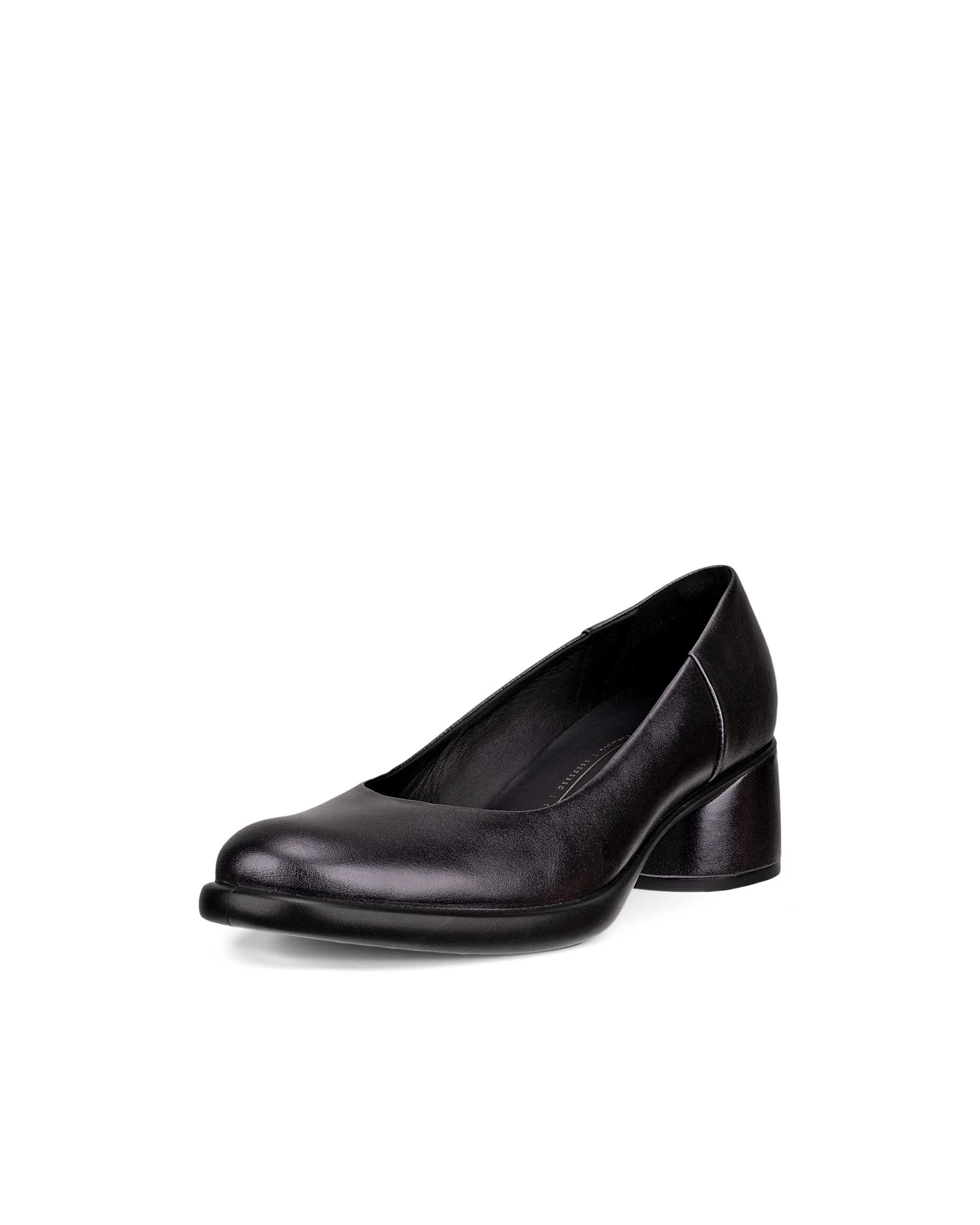 ECCO® SCULPTED LX 35 Damen Lederpumps mit Blockabsatz - Silber - Main
