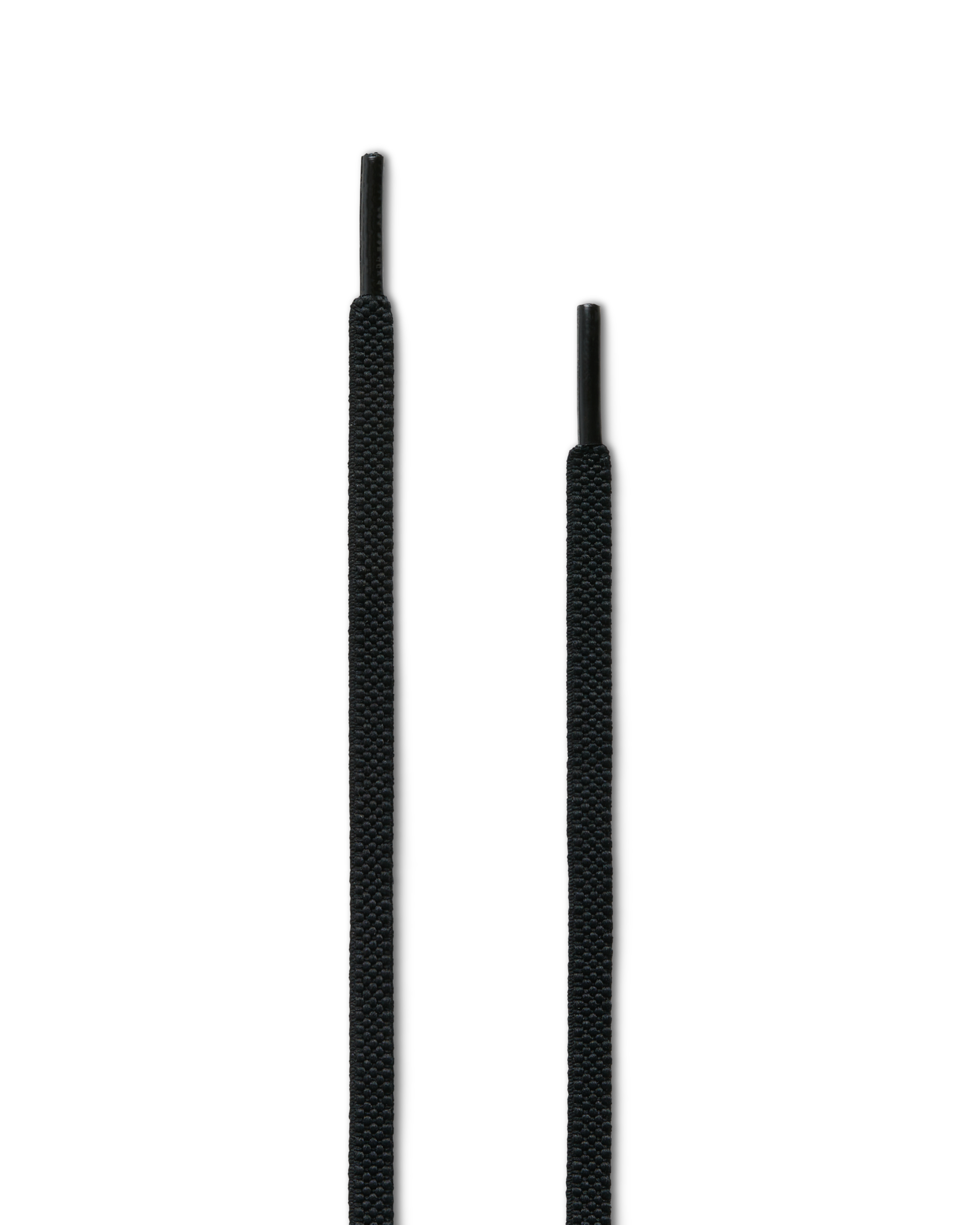 ECCO Elastic Flat Laces — Black