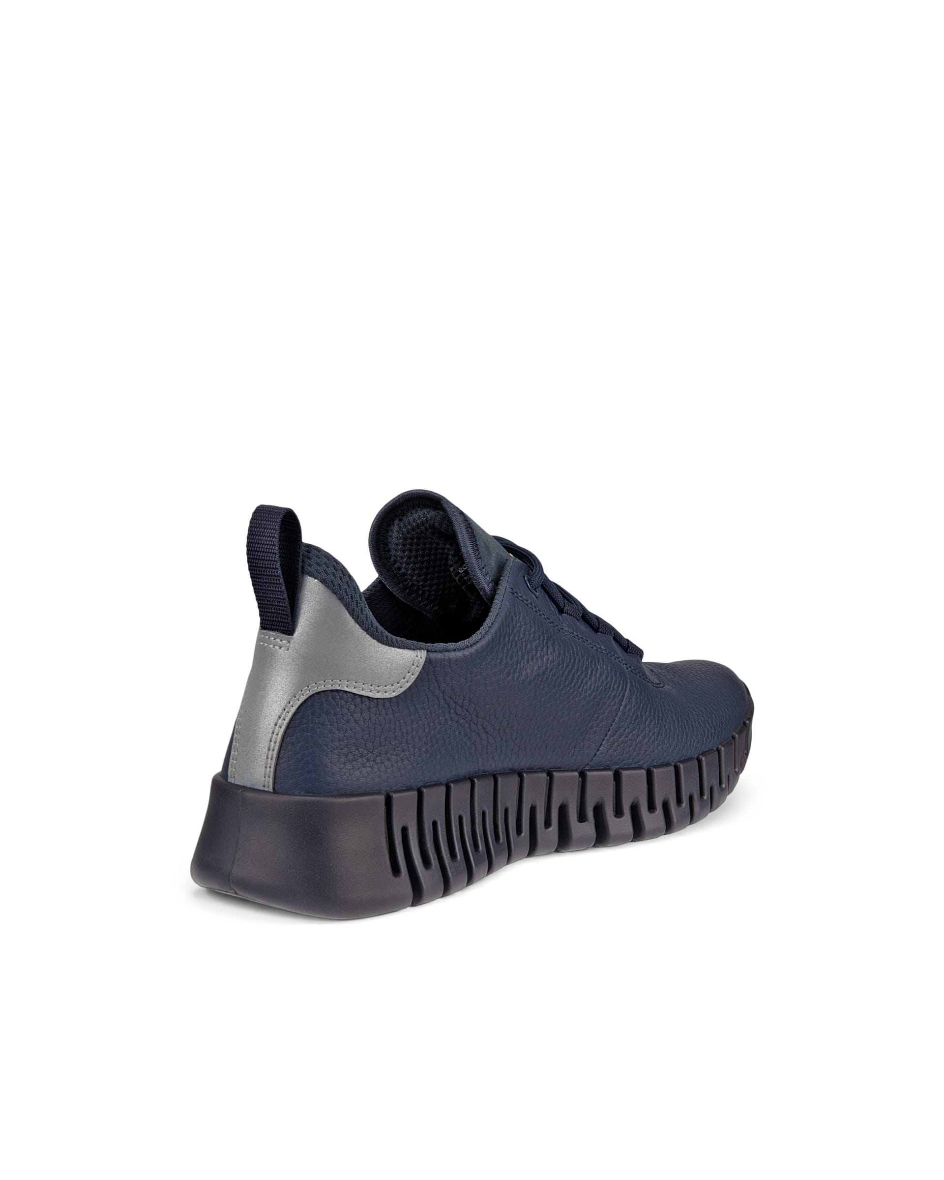 ECCO Gruuv WOMEN ウィメンズ レザーGore-Texスニーカー - ブルー - Back