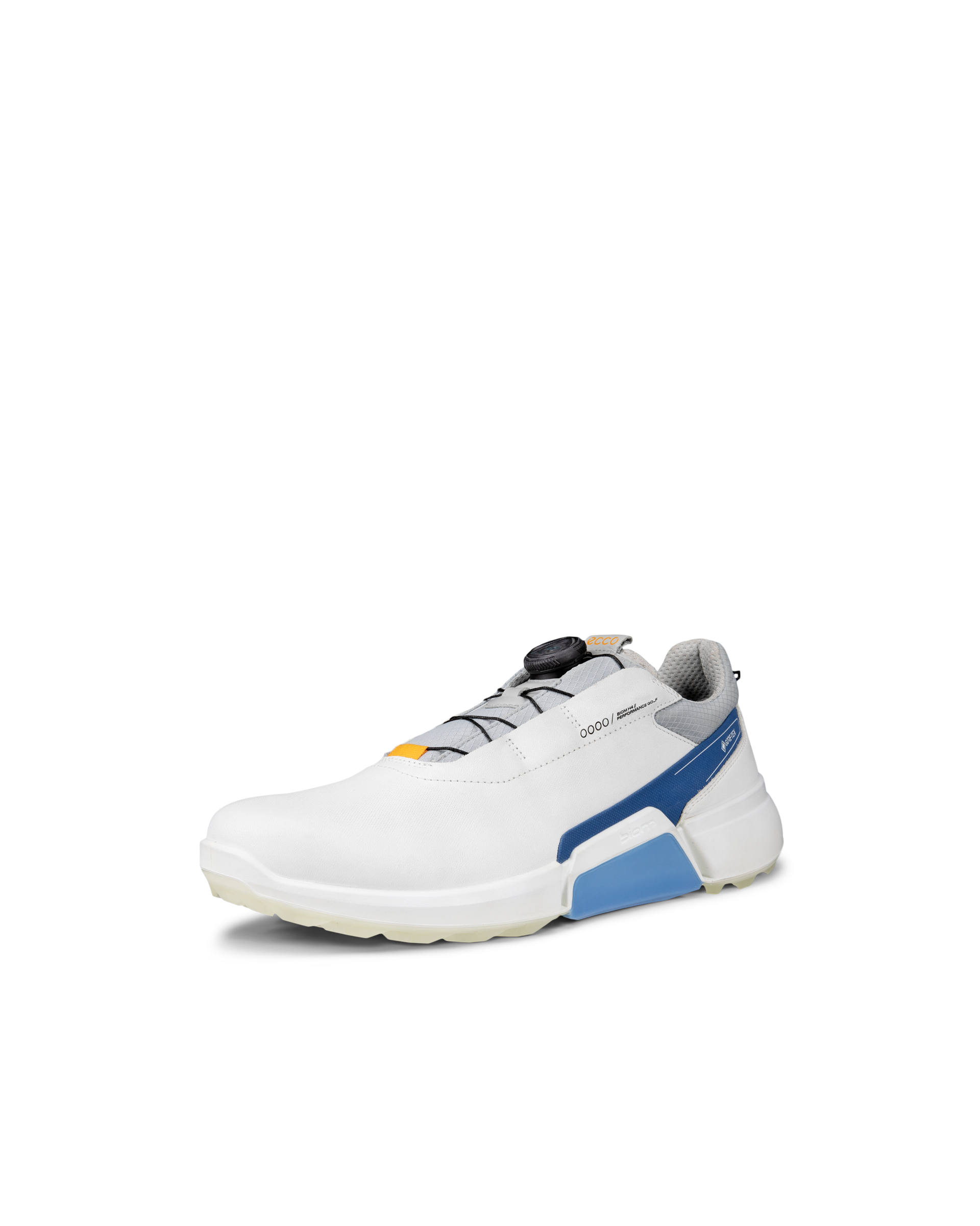 ECCO Golf BIOM H4 BOA メンズ レザーGore-Texゴルフシューズ | ホワイト
