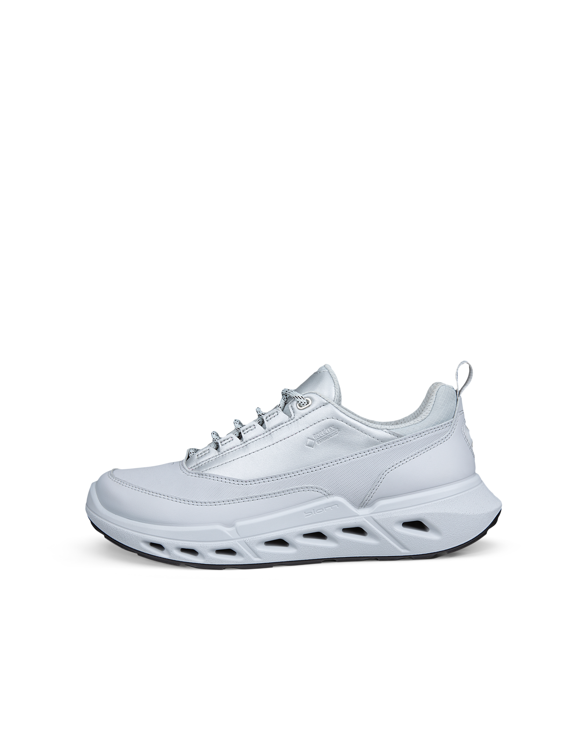 ECCO BIOM 720 - Women's Leather Gore-Tex Trainer - Grey - 40- Gore-Tex