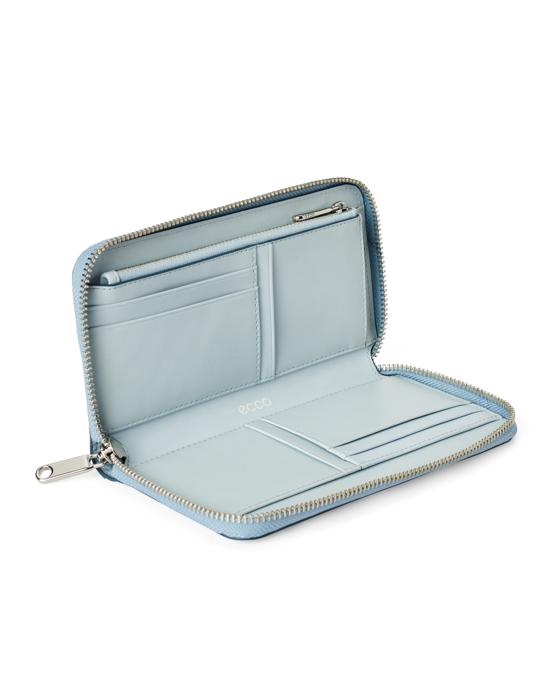 ECCO Wallet Zipped — Blue