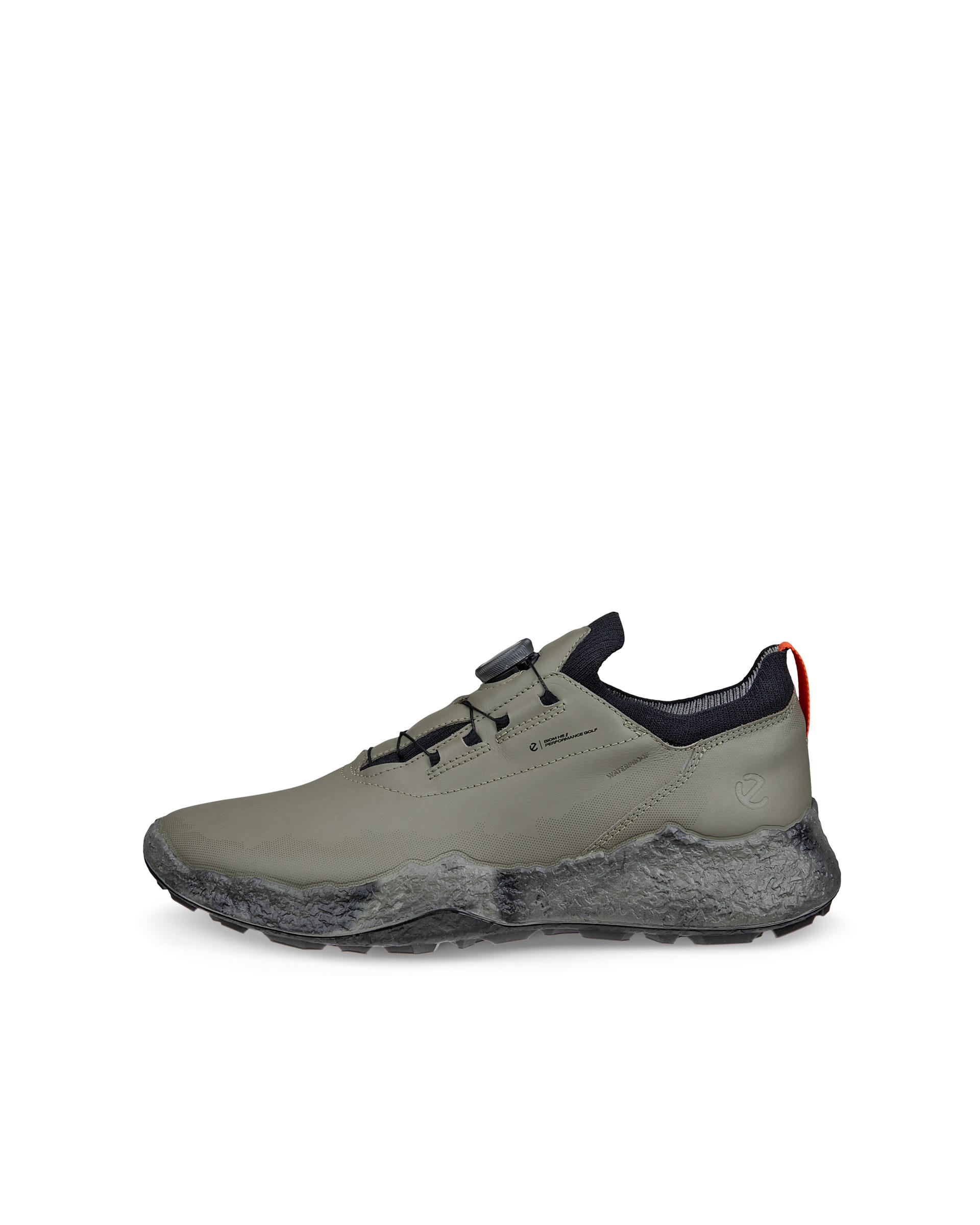 Men's ECCO® Golf Biom H5 BOA Leather Waterproof Shoe | Green