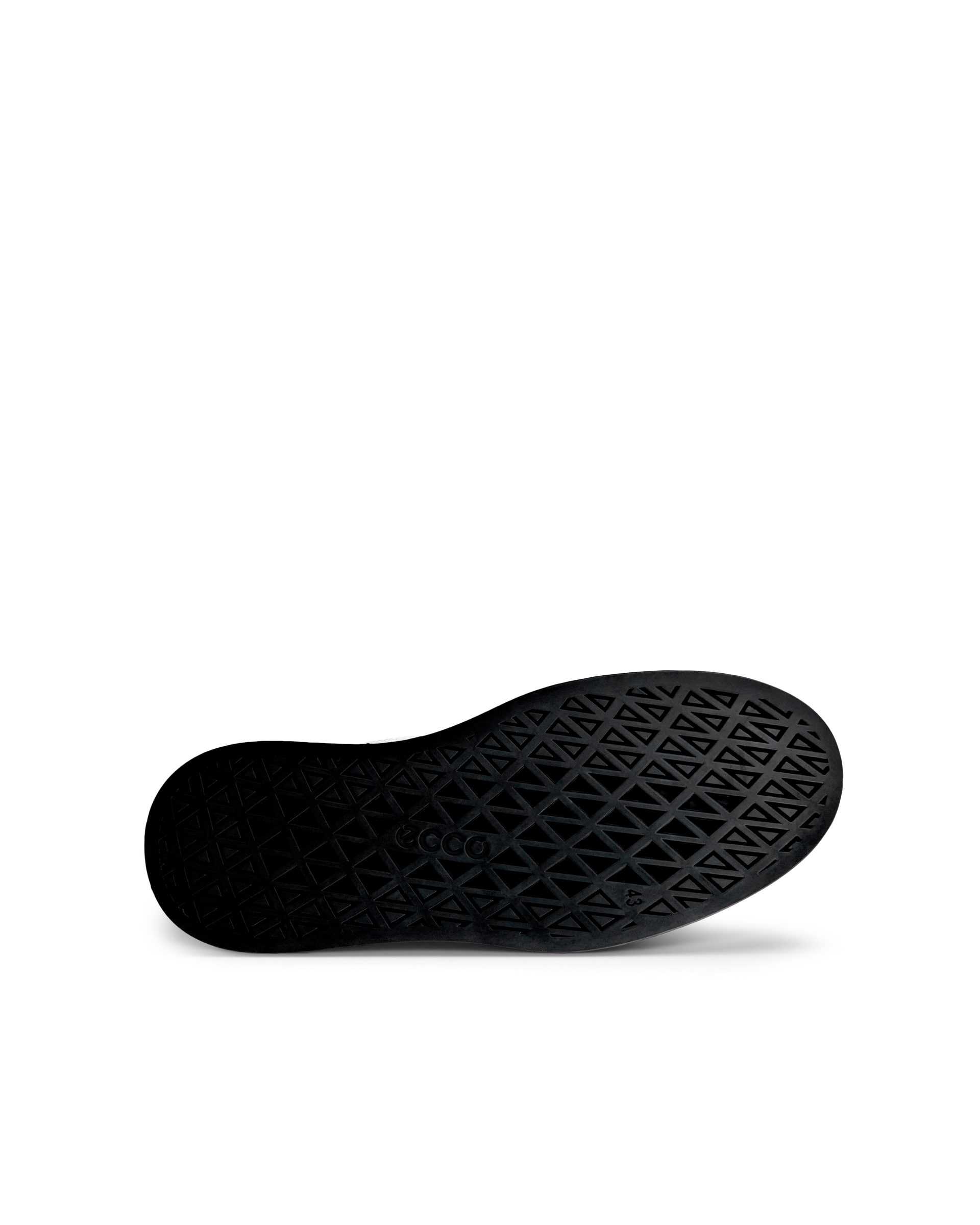 ECCO STREET ACE MENS メンズ レザースニーカー - ホワイト - Sole