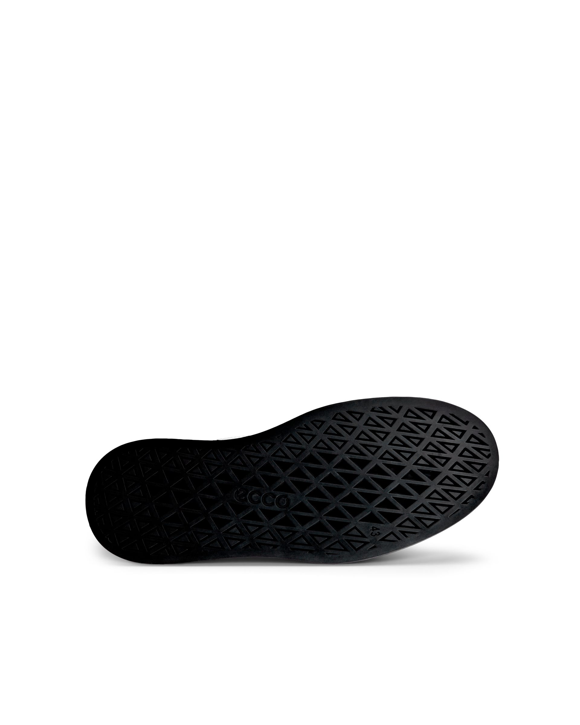 ECCO STREET ACE MENS メンズ レザースニーカー - ホワイト - Sole