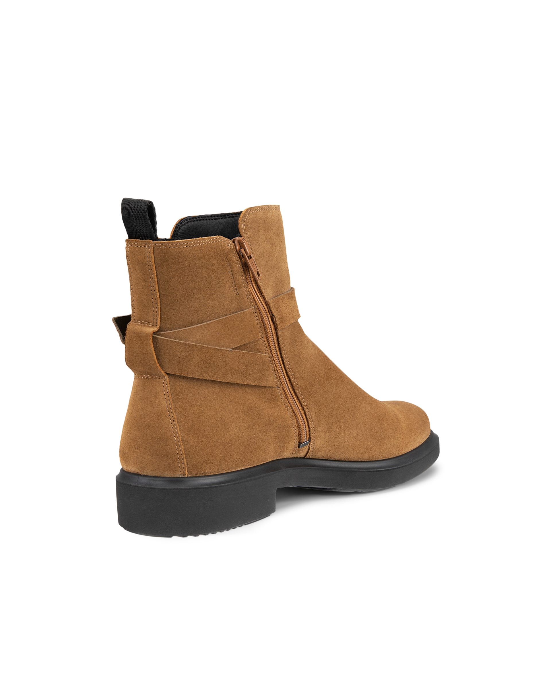 Women's ECCO® Metropole Amsterdam Suede Waterproof Boot - Brown - Back