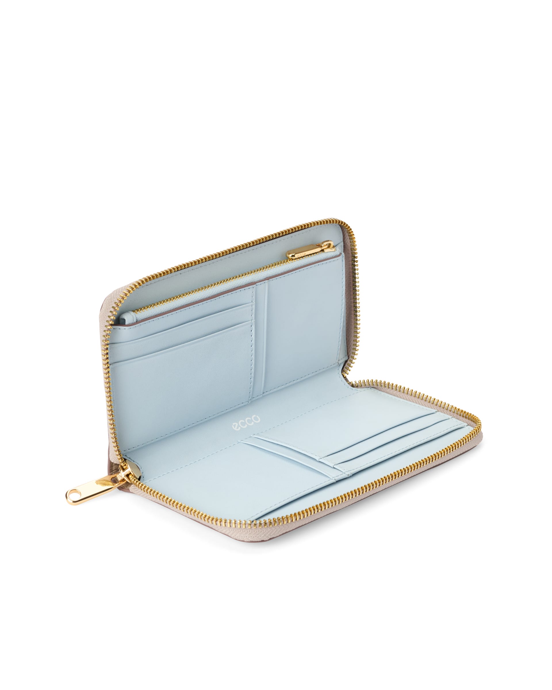 eko　1207 ECCO PINCH BAG L SOFT PEBBLED レザークロスボディバッグ | ベージュ