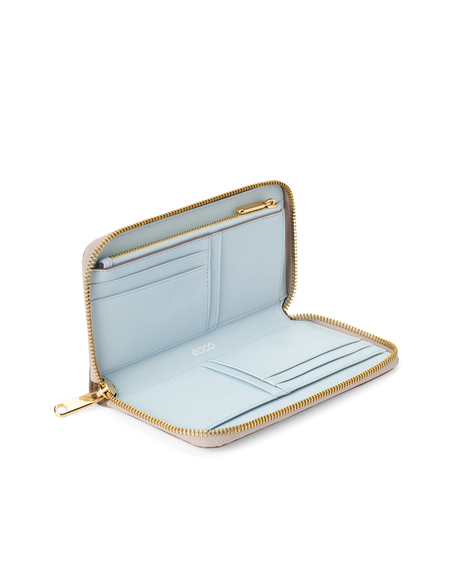 ECCO Wallet Zipped — Beige