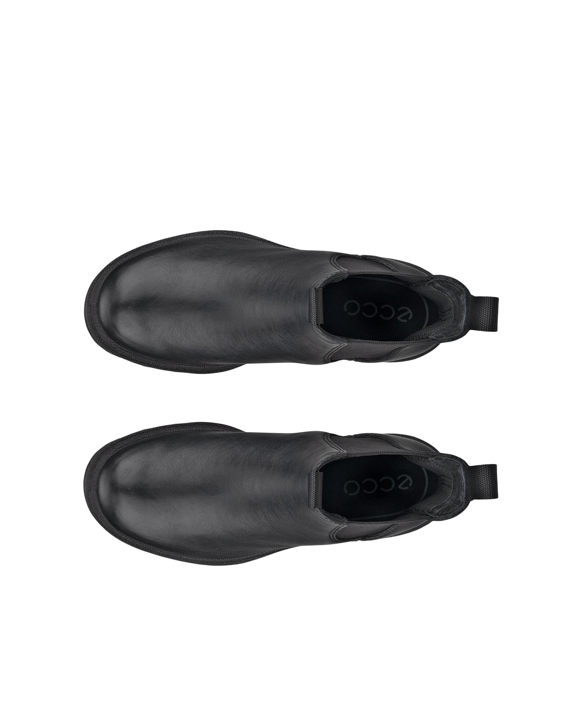 ECCO® Grainer Chelseaboots skinn dam - Svart - Top left pair