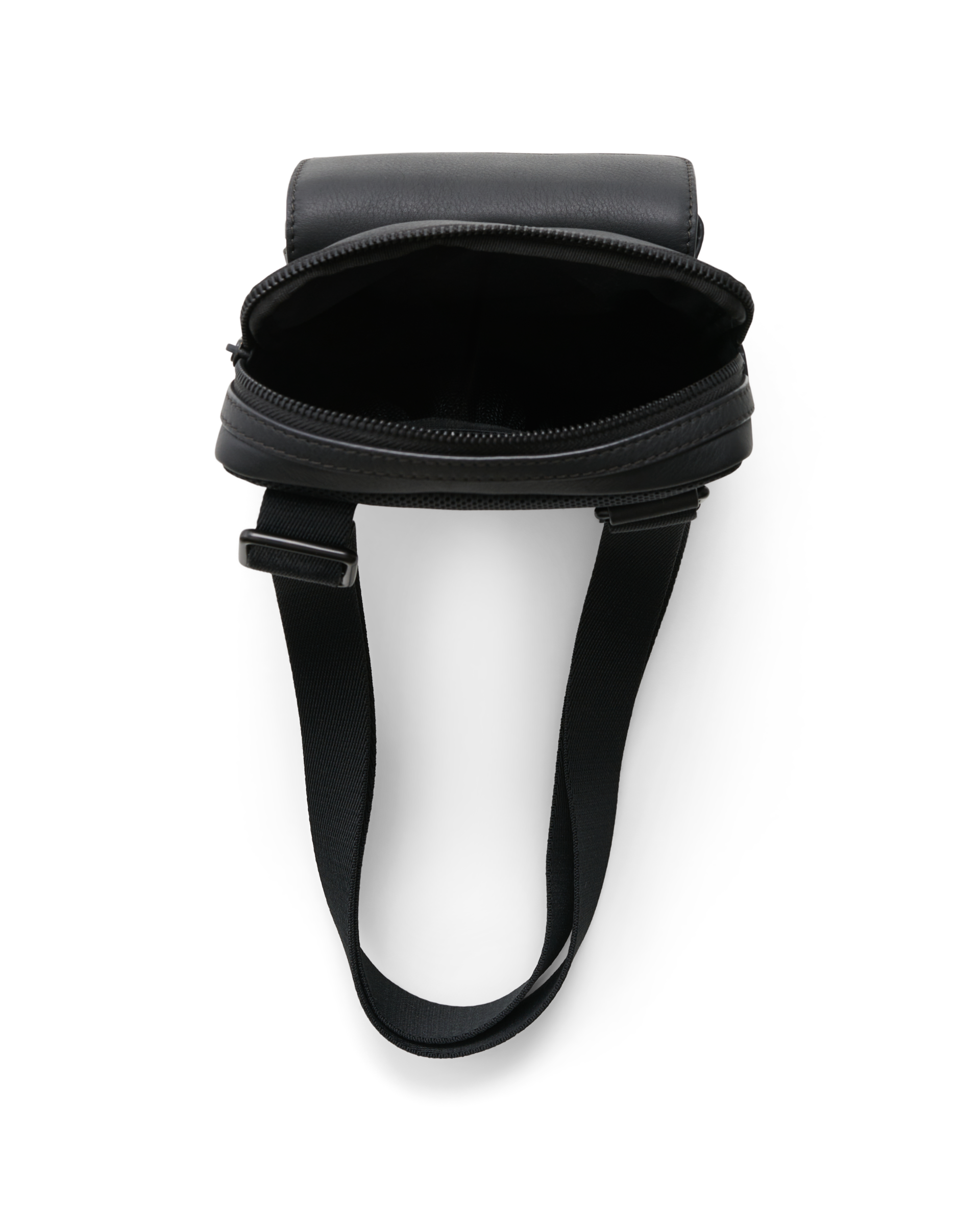 ECCO Flat Pouch City Crossbody — Black
