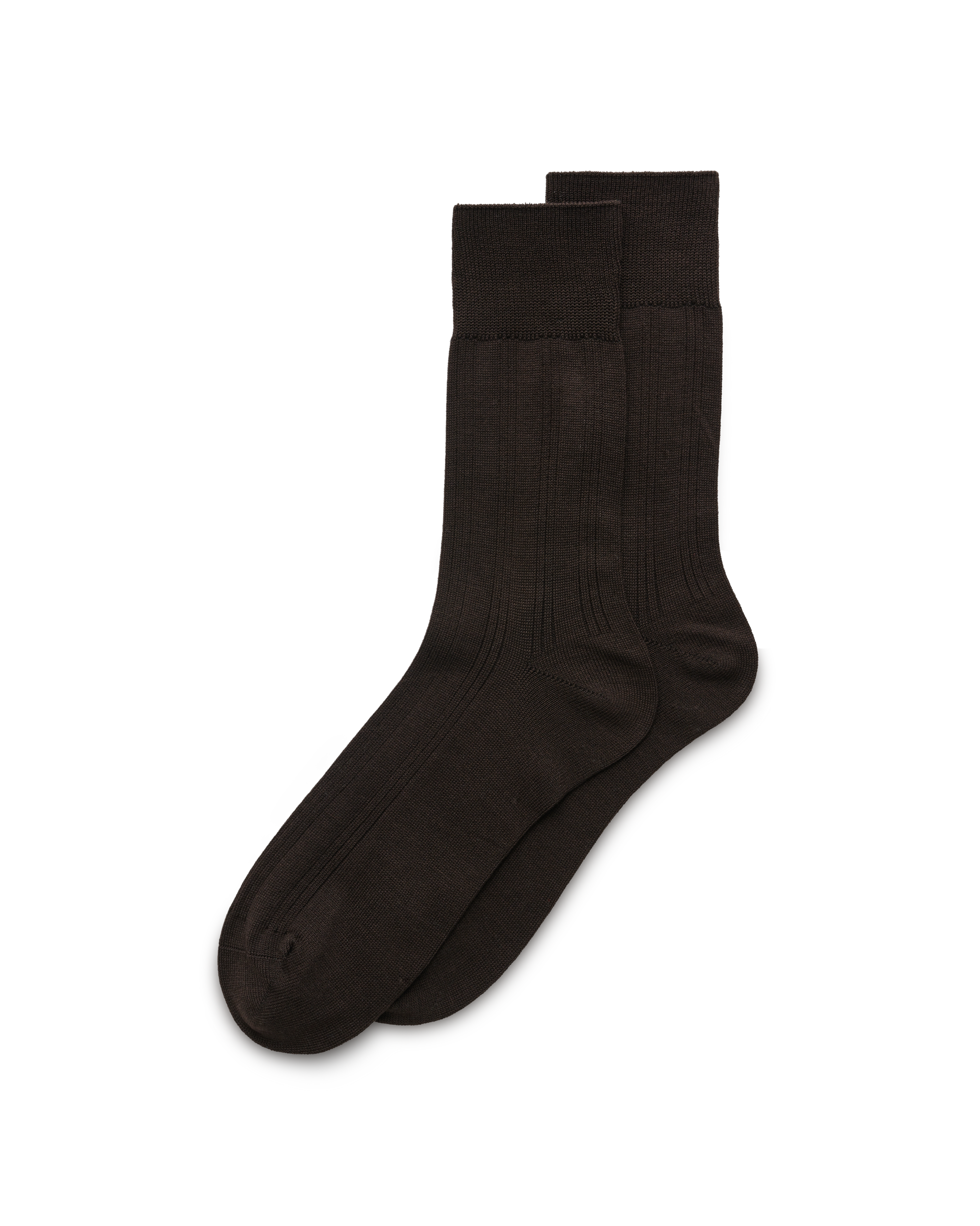 ECCO Classic Men Ribbed Mid Cu — Brown