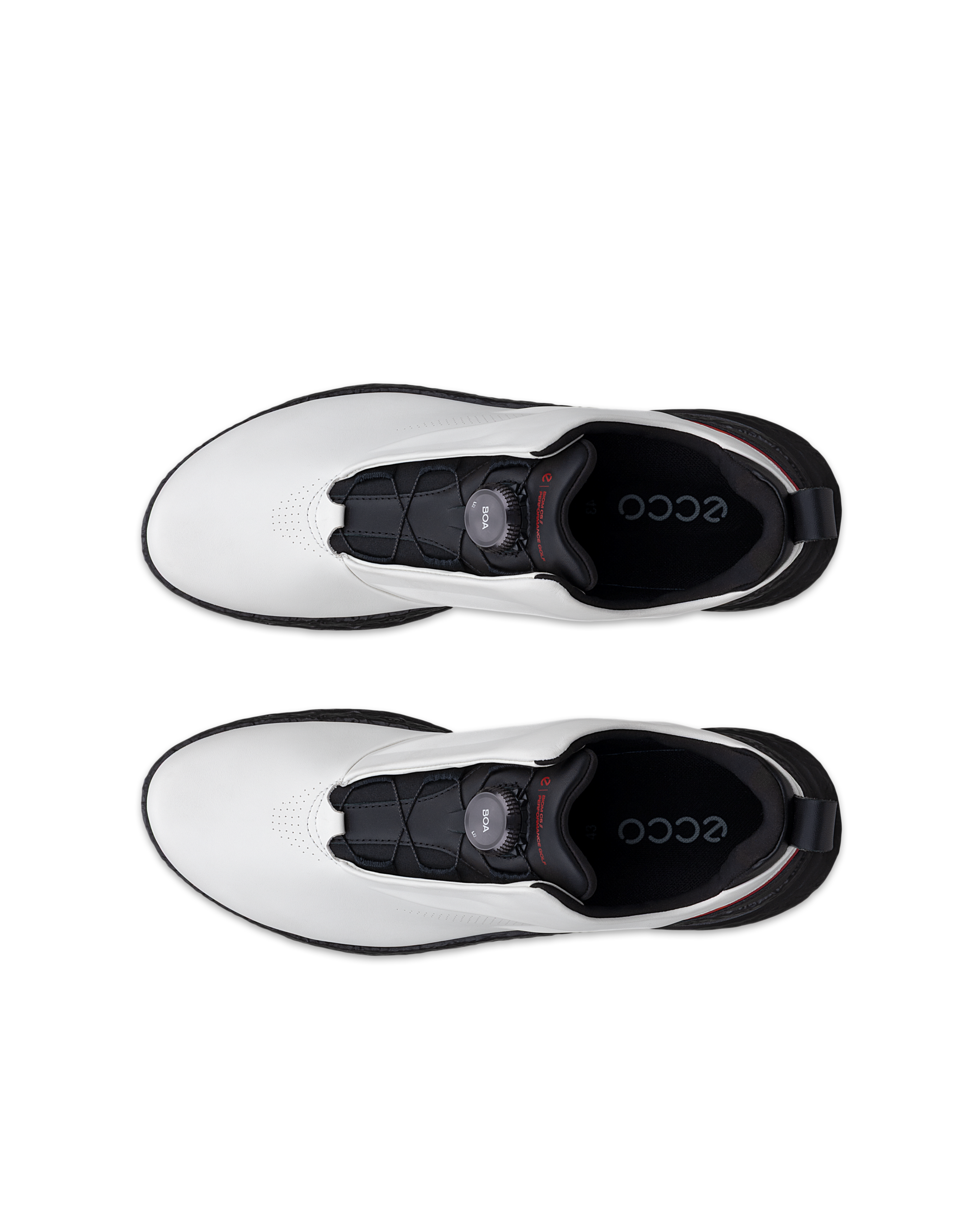 ECCO MENS GOLF BIOM C5 メンズ レザーGore-Texゴルフシューズ | ホワイト