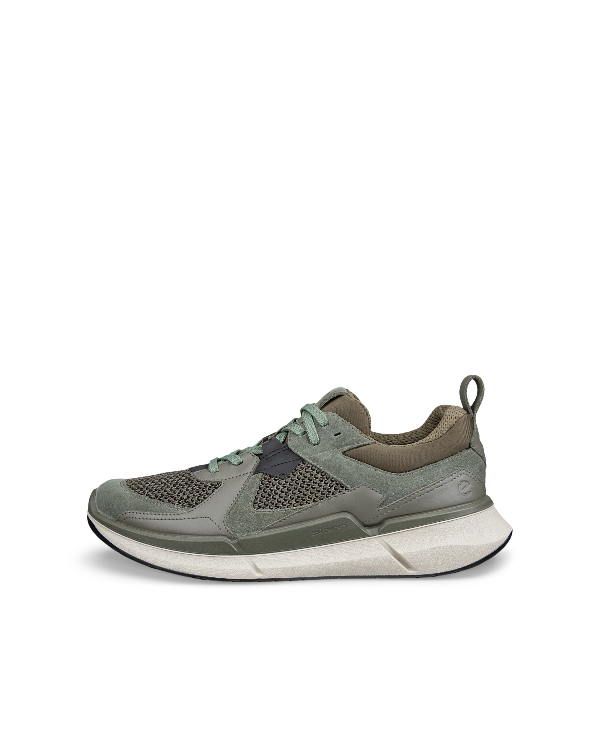 ECCO BIOM 2.2 - Men's Suede Outdoor Trainer - Green - 43