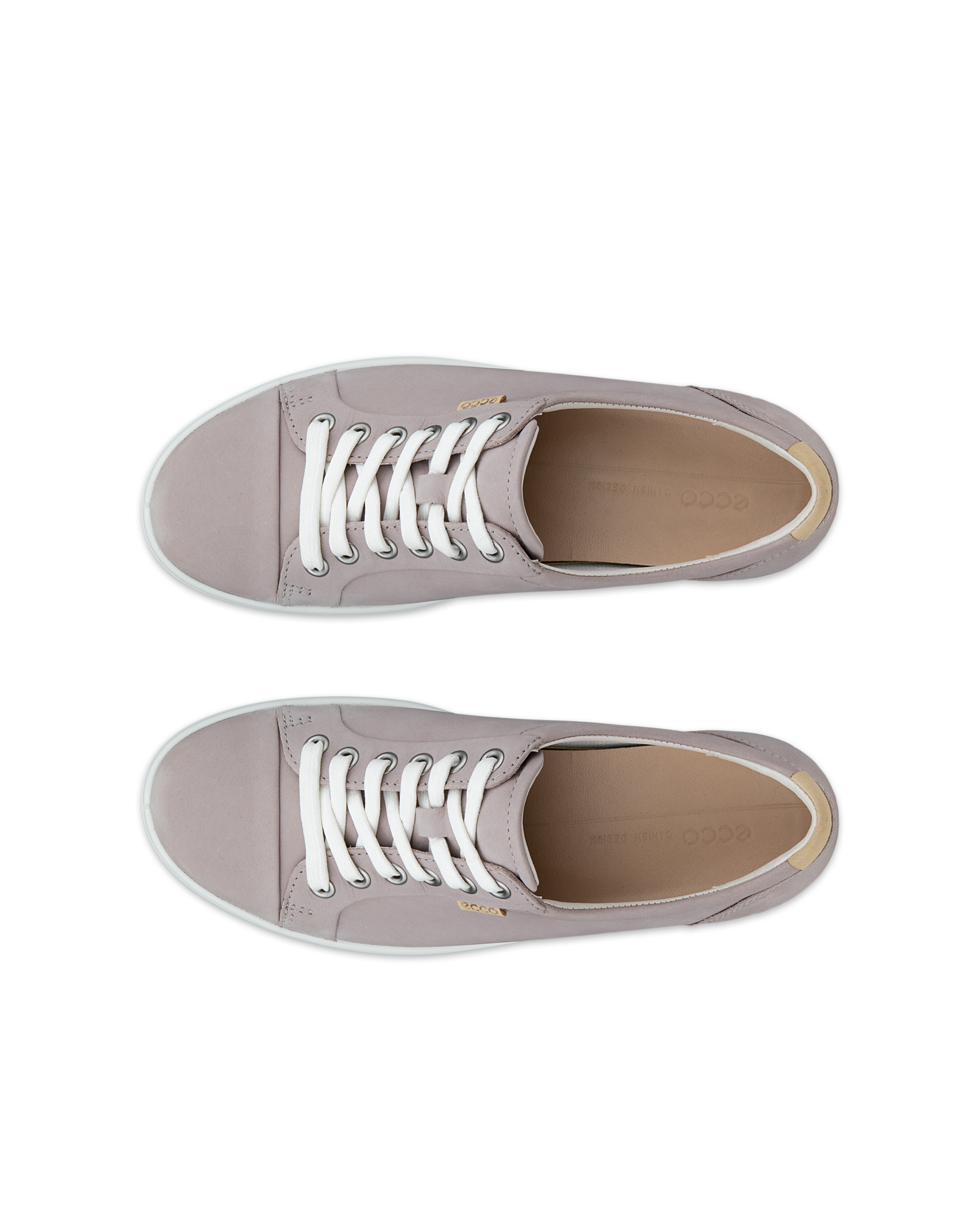 Naisten ECCO® Soft 7 nupukki tennari - Harmaa - Top left pair