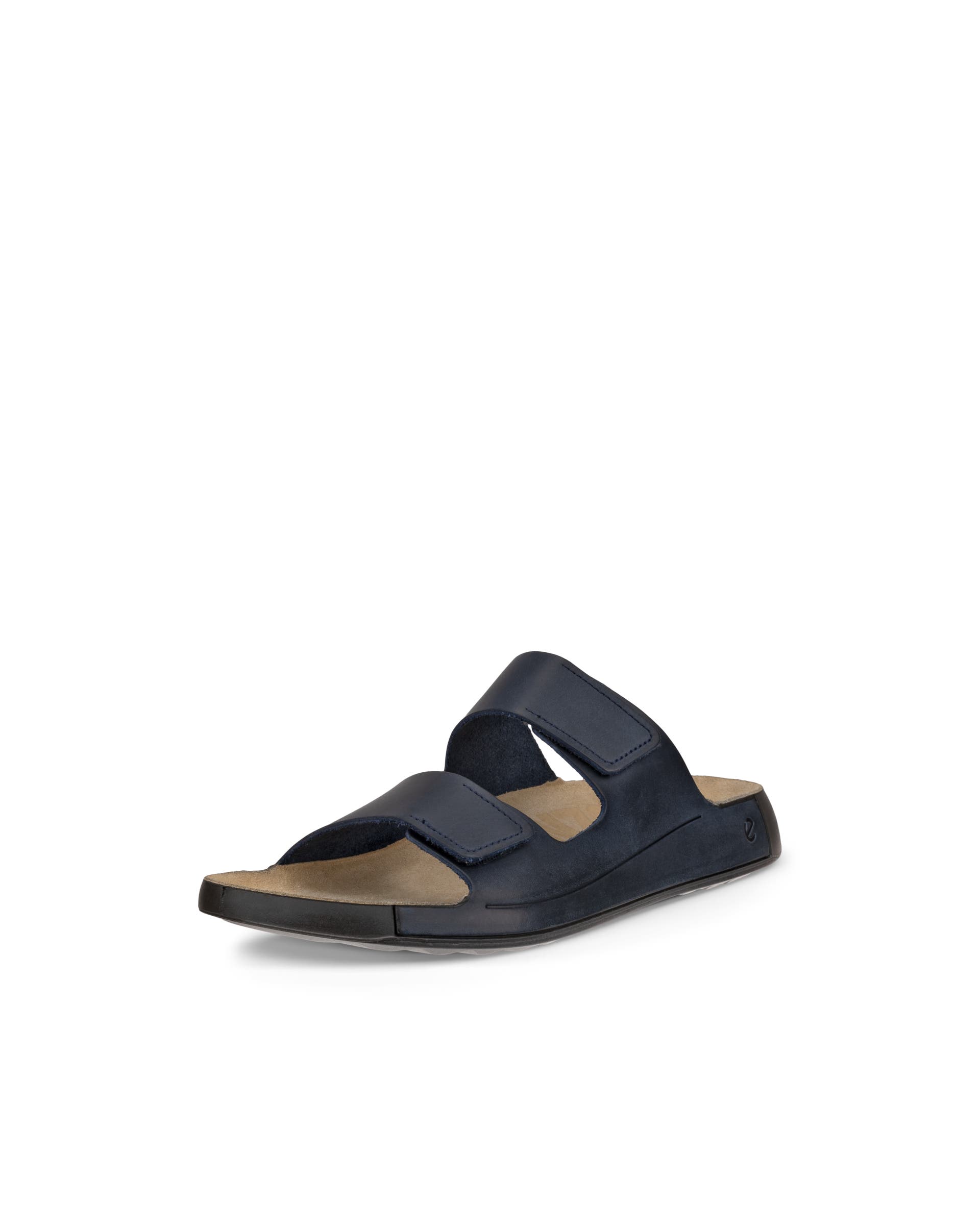 ECCO Cozmo Sandal メンズ ヌバック2ストラップサンダル - ブルー - Main