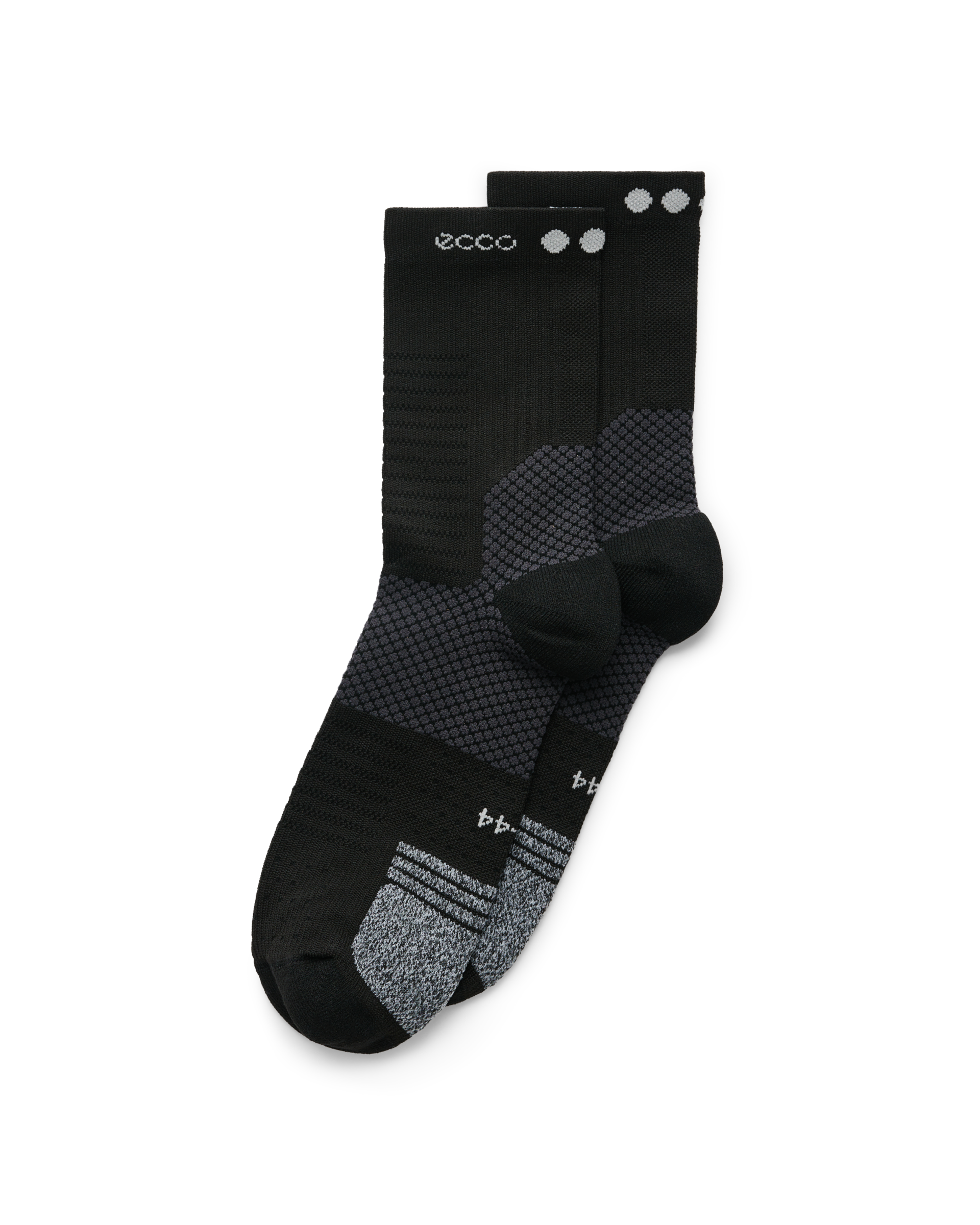 ECCO Tour Lite crew sock — Black