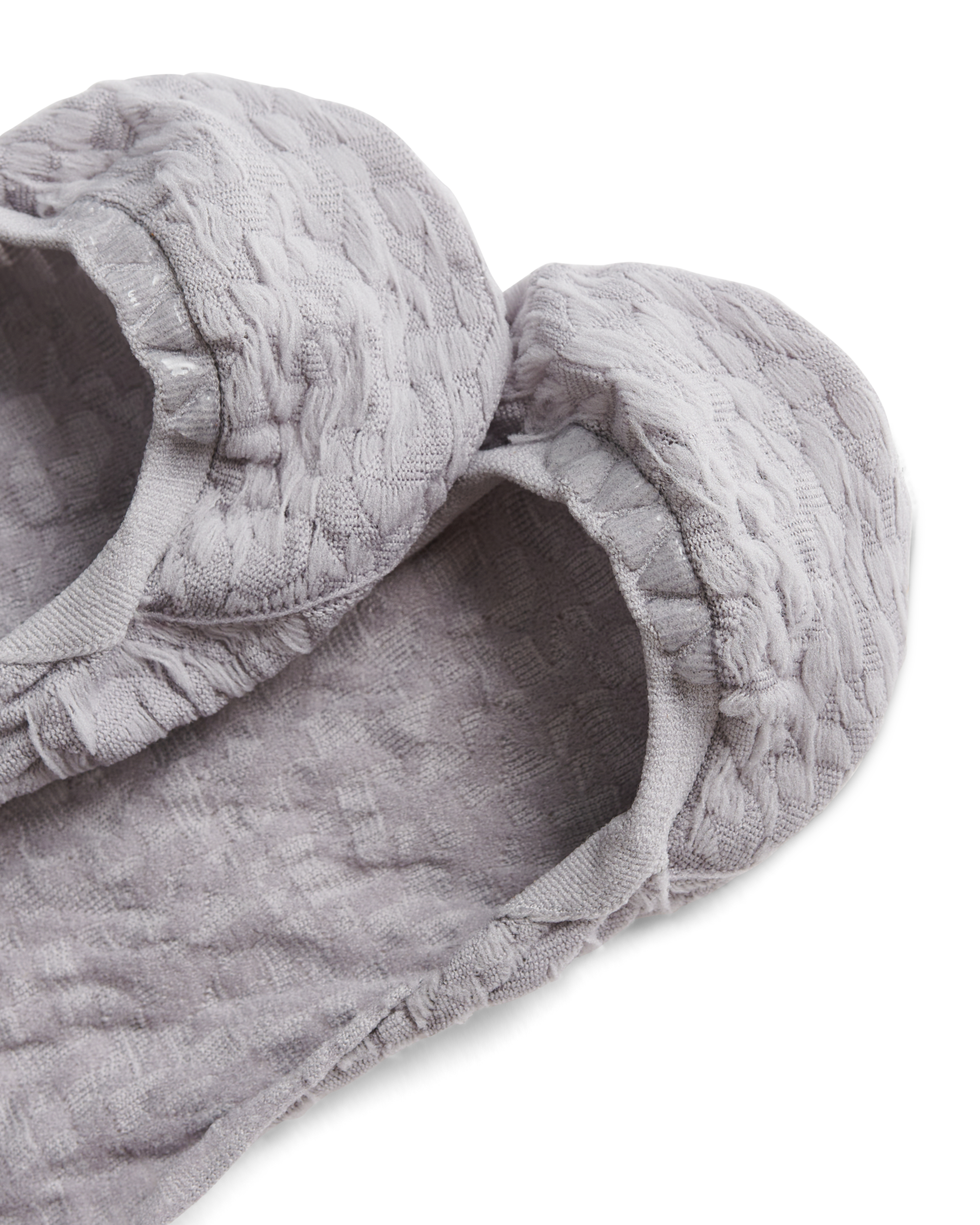 Women's ECCO® Classic Footies (2-Pack) - Grey - Detail-2