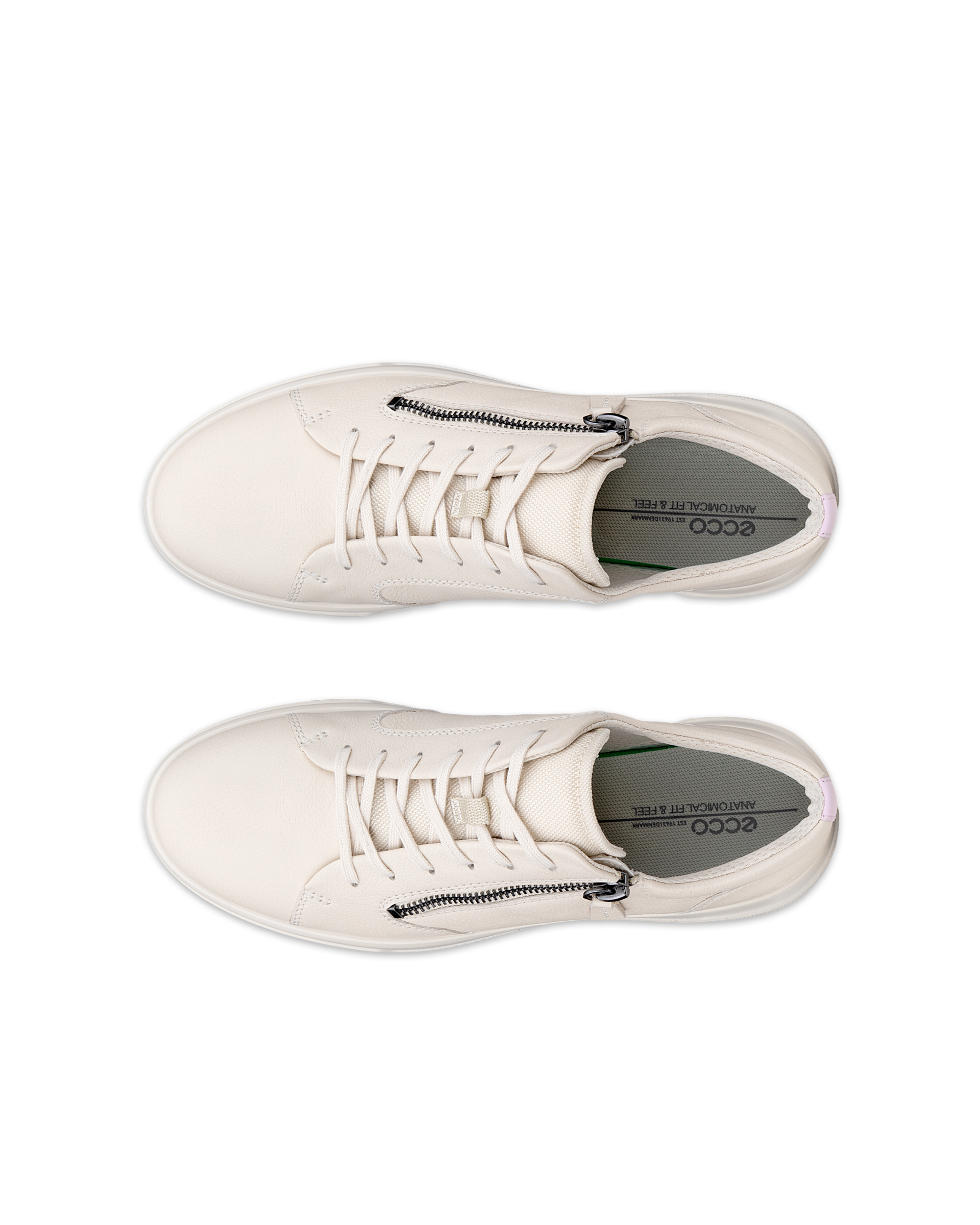 ECCO® MOVE Damen Lederschuh - Beige - Top left pair