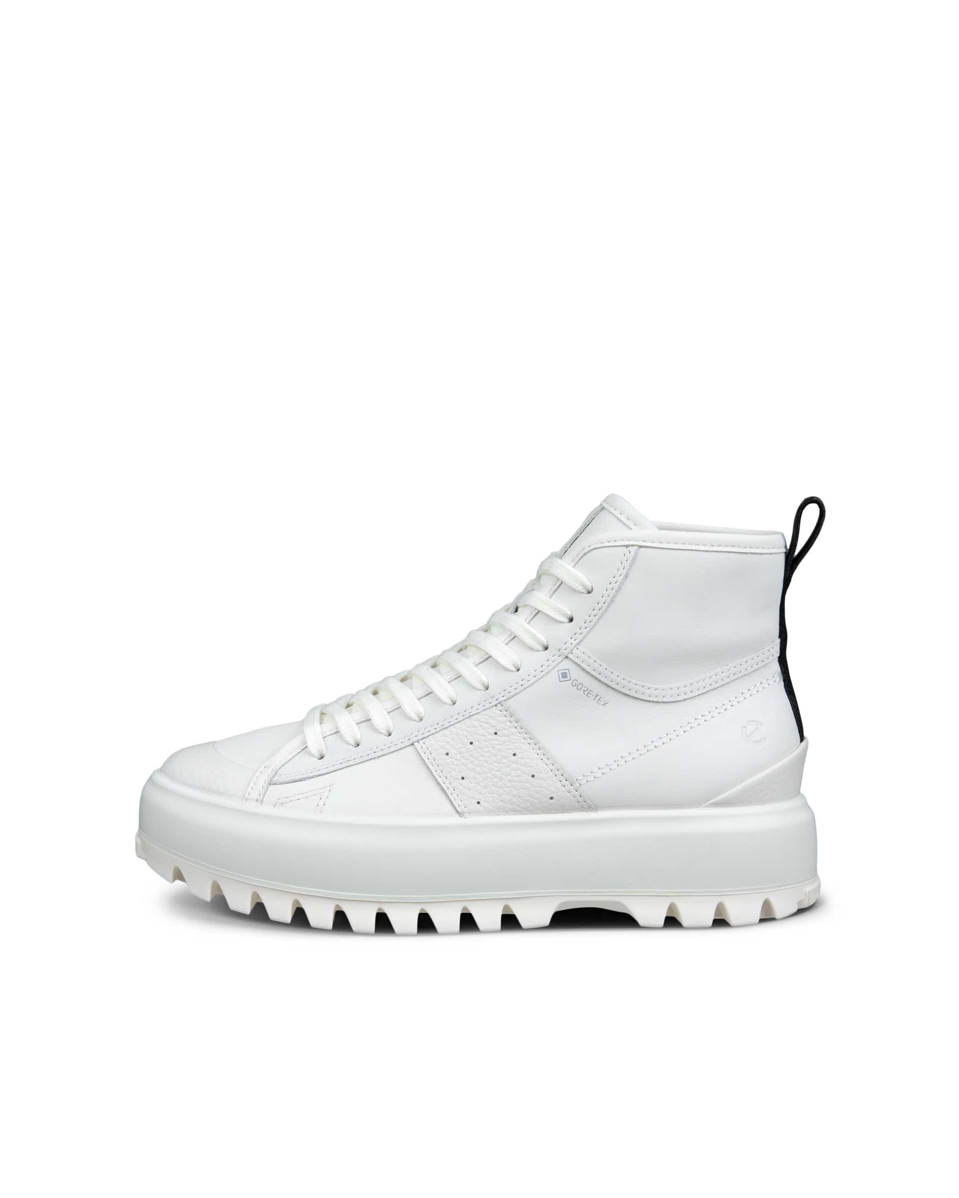 ECCO STREET ACE RUGGED WOMEN'S HIGH-TOP SNEAKER White