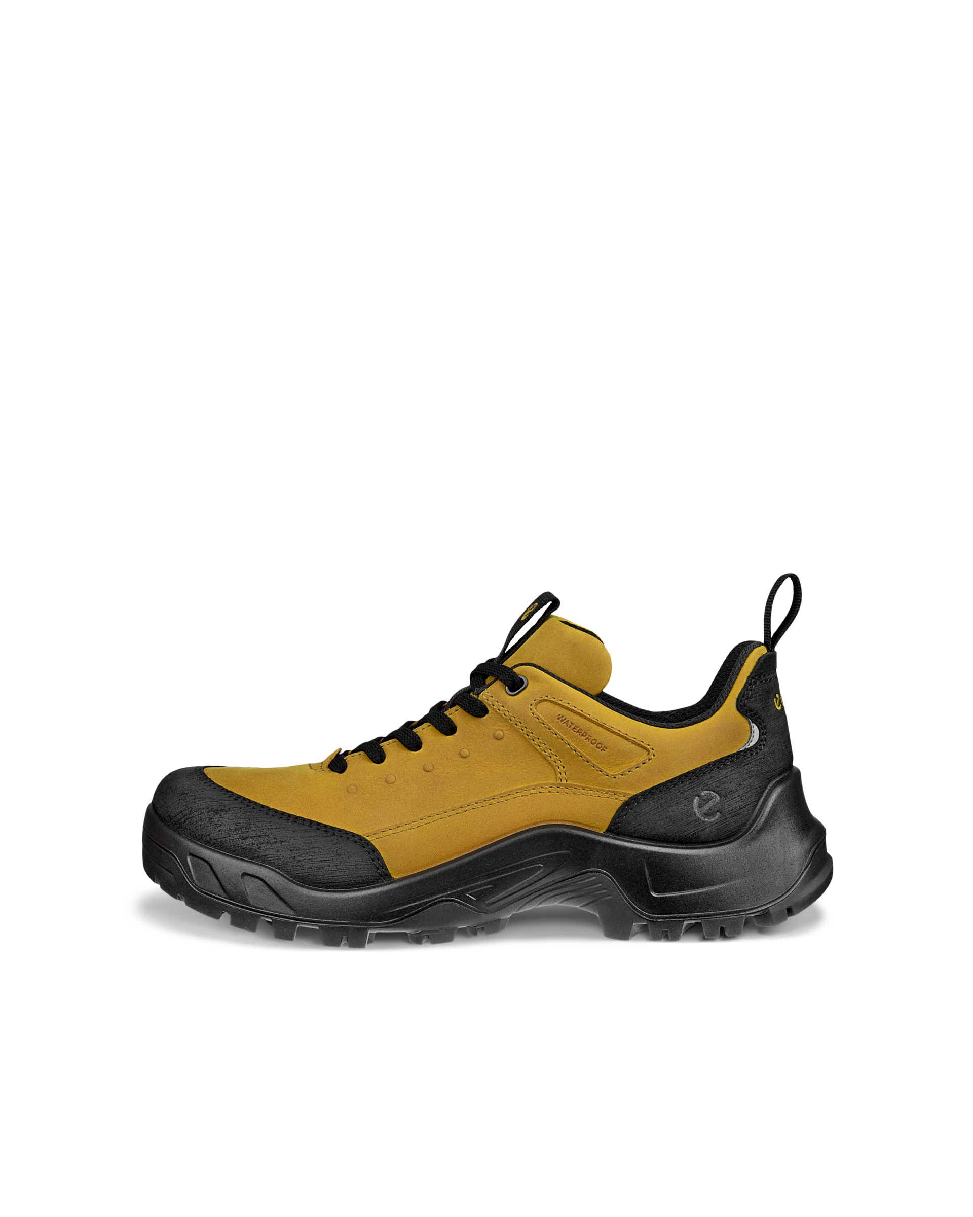 Men's ECCO® Offroad Nubuck Waterproof Outdoor Sneaker Yellow
