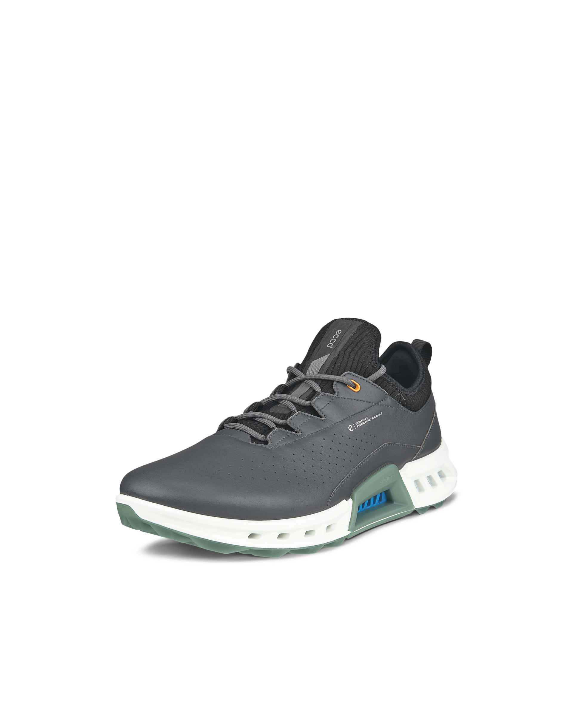ECCO Golf BIOM C4 Men メンズ レザーGore-Texゴルフシューズ - グレー - Main
