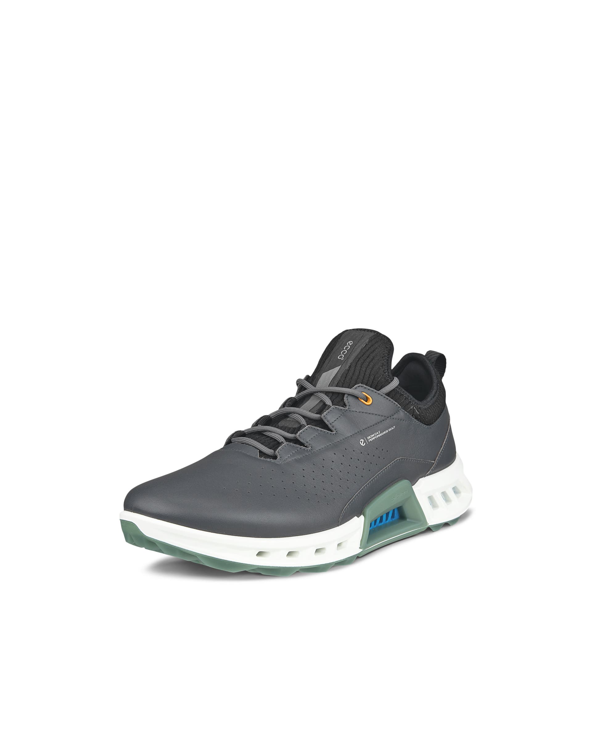 ECCO Golf BIOM C4 Men メンズ レザーGore-Texゴルフシューズ - グレー - Main