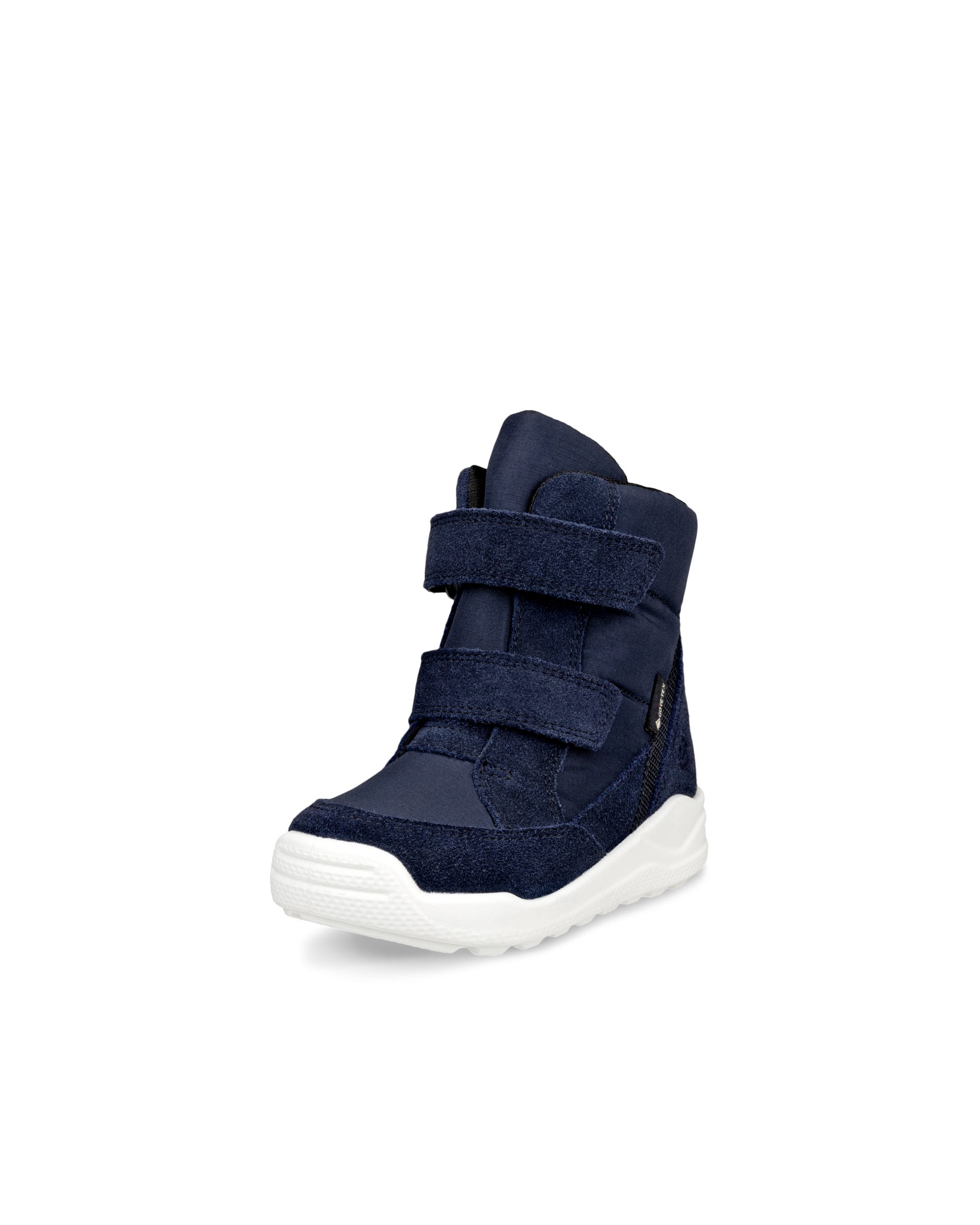 Kids' ECCO® Urban Mini Suede Gore-Tex Mid-Cut Boot - Blue - Main