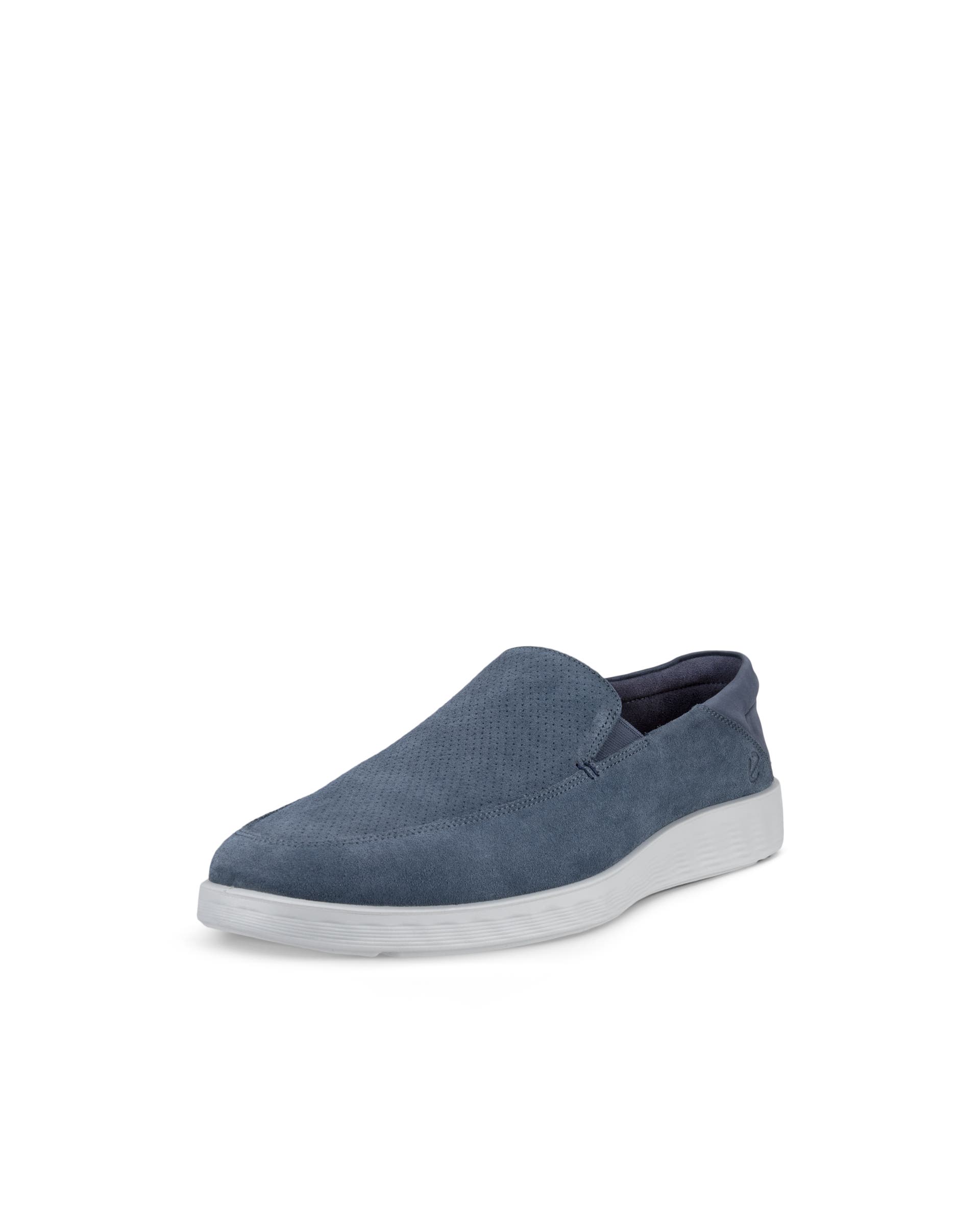ECCO Men S Lite Hybrid Slip-Ons - Blue - Main