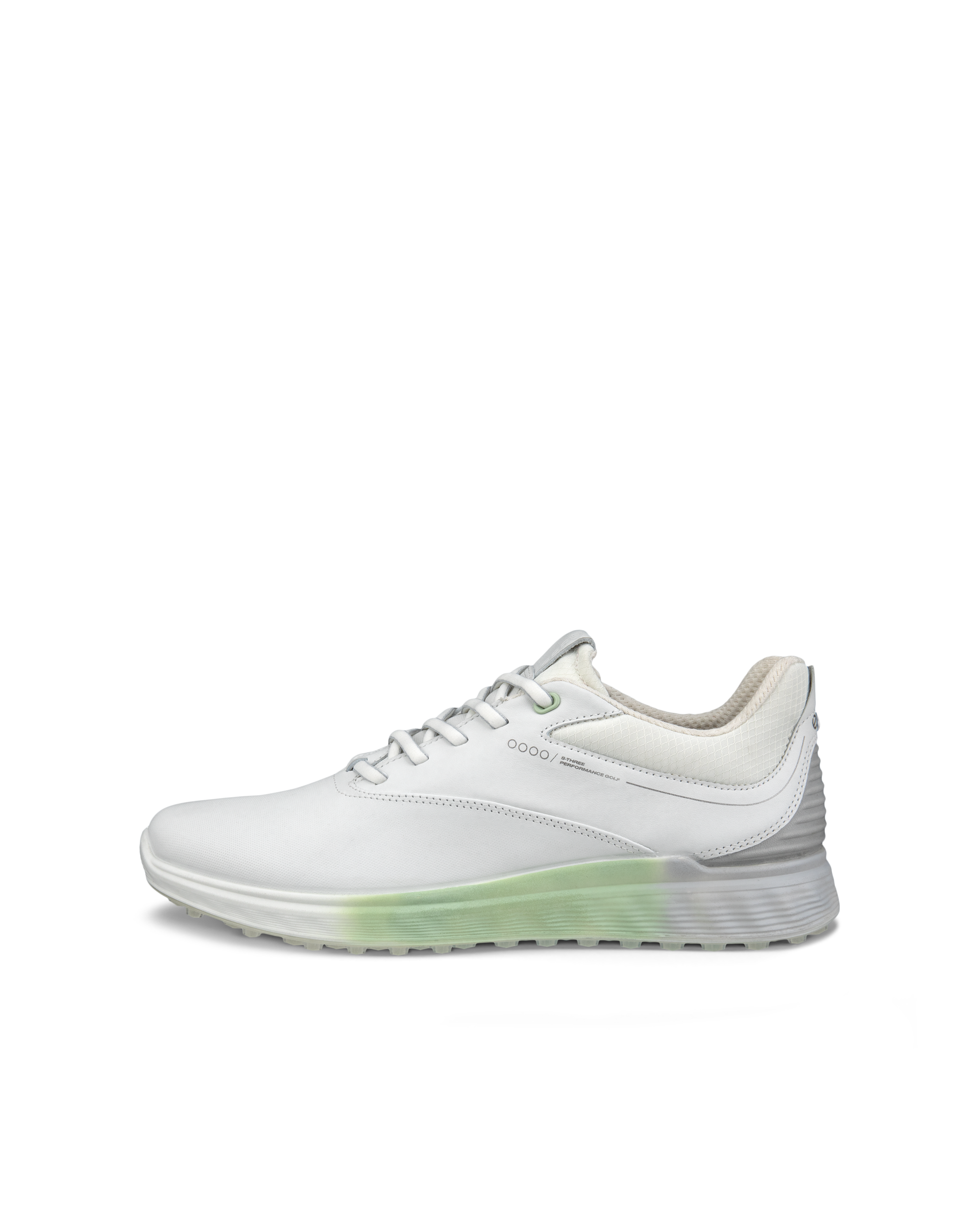 ECCO S-THREE LACE WOMEN'S GOLF SHOE | White