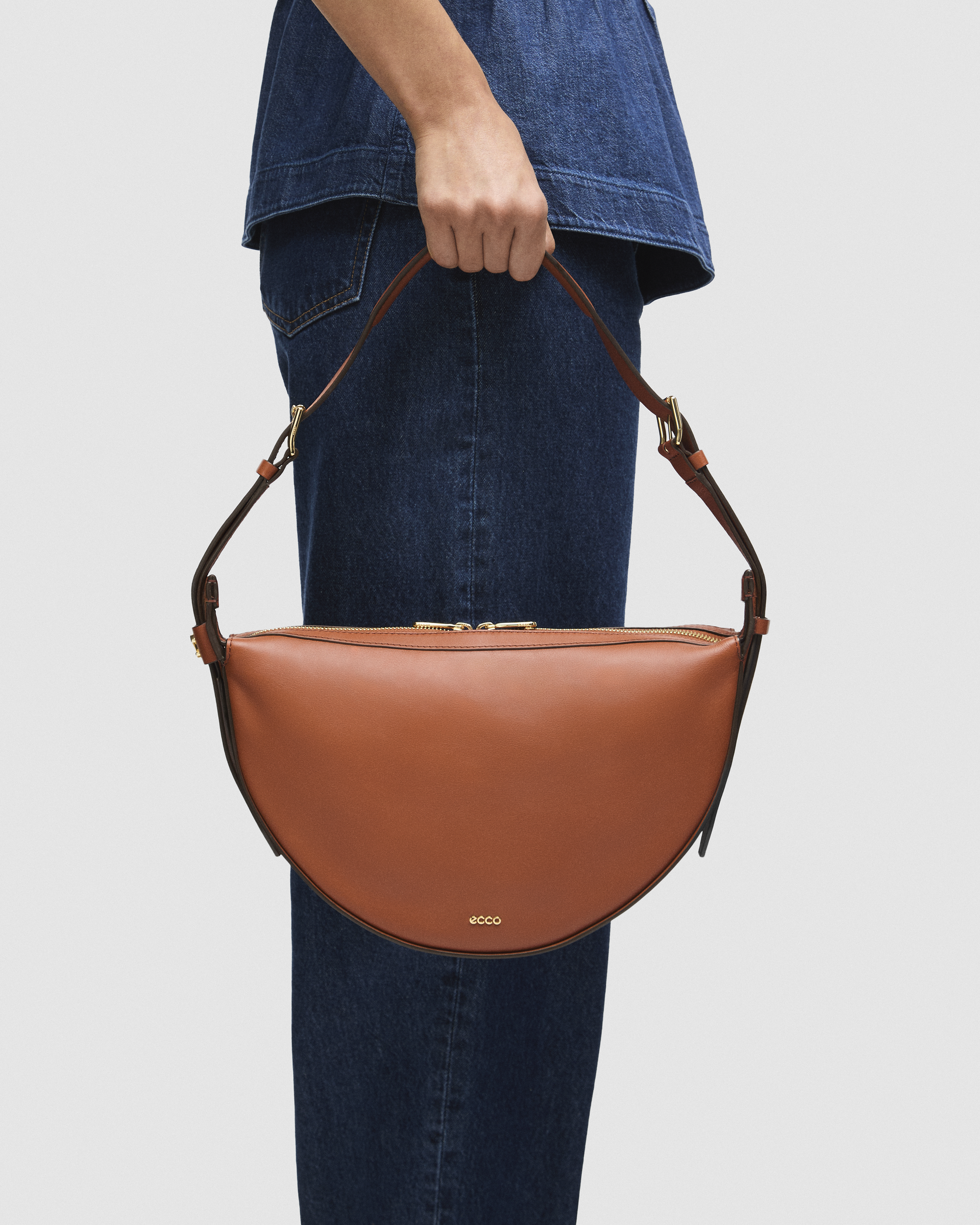 ECCO Fortune Bag M — Brown
