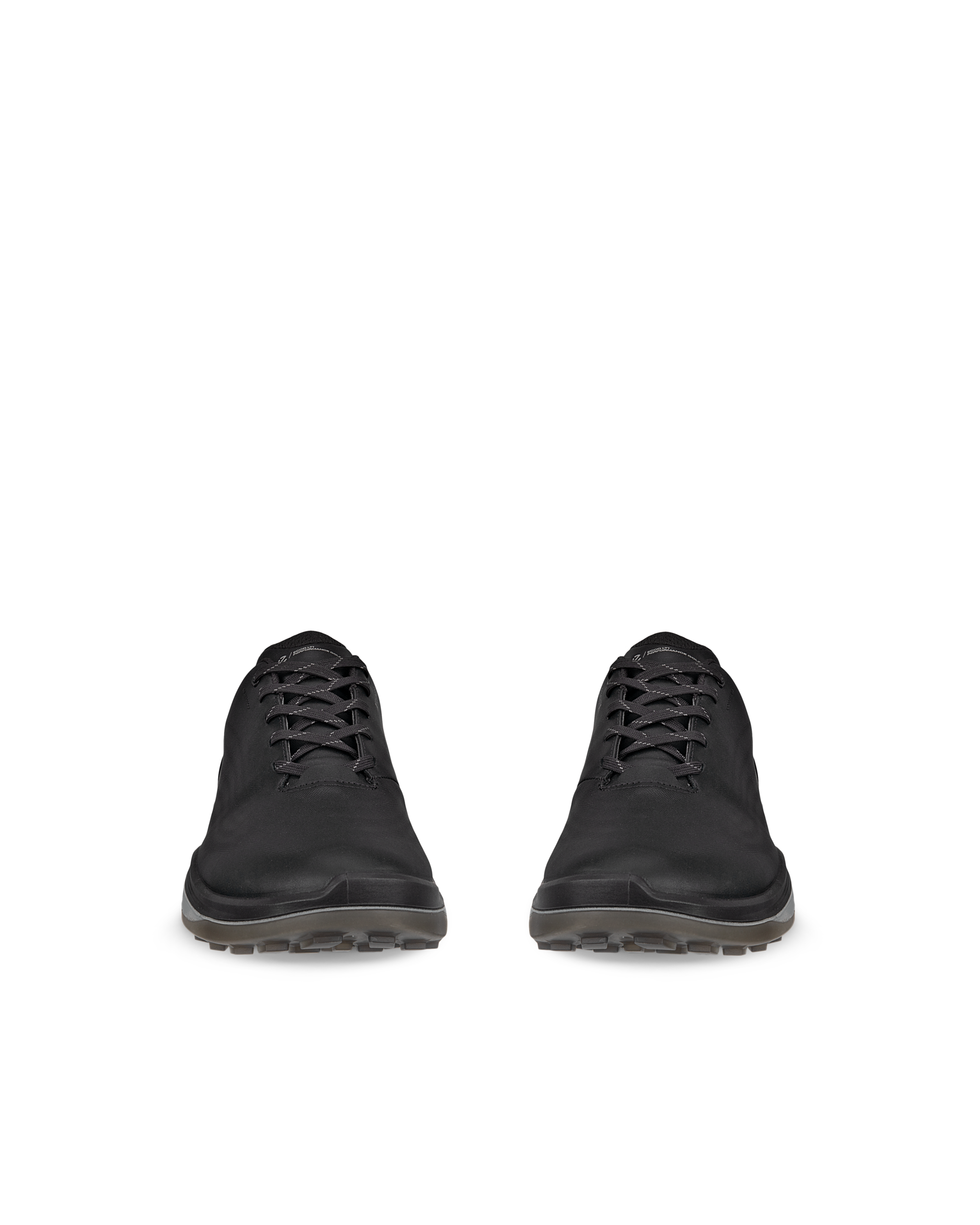 Pánská kožená golfová voděodolná obuv ECCO® Golf LT1 - Černá - Front pair
